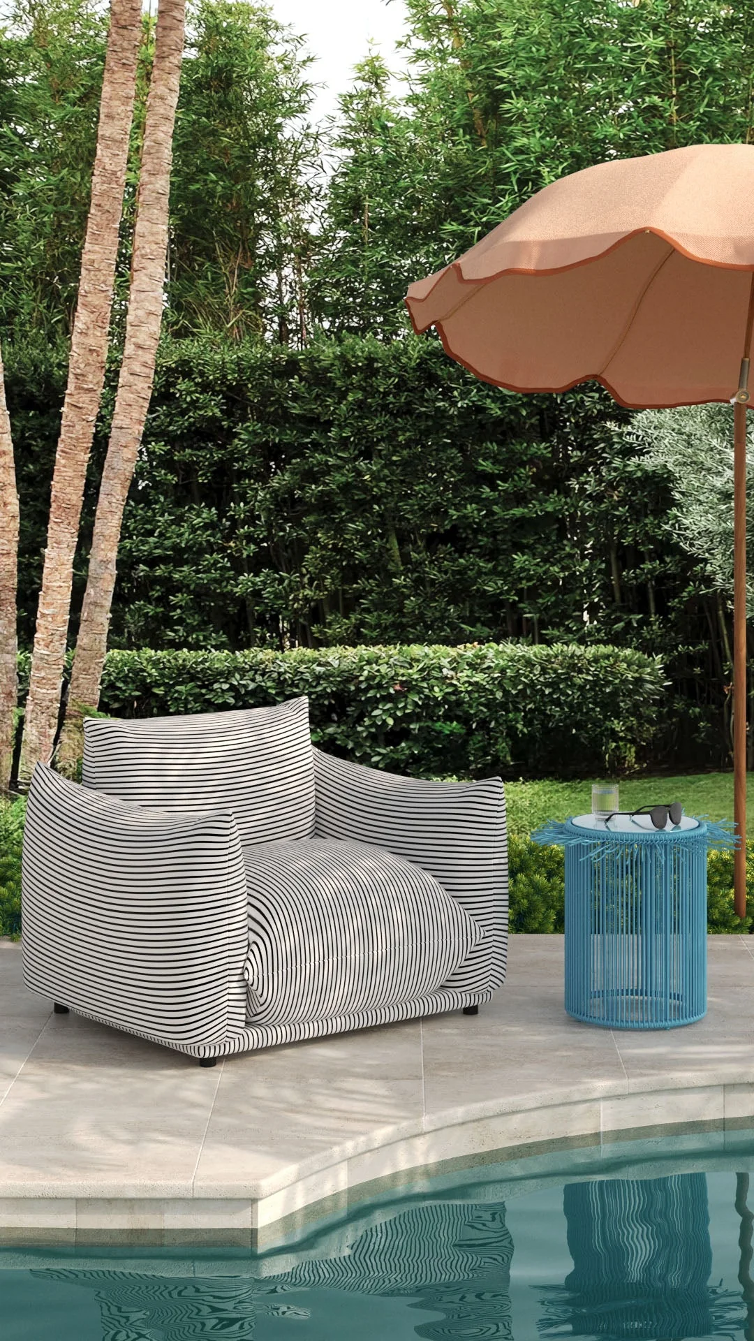 Rafa Outdoor Side Table - Image 12