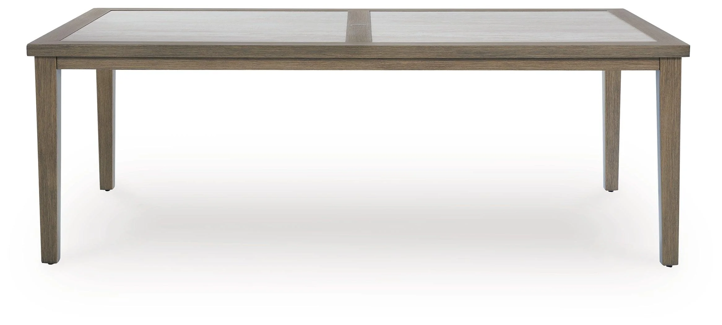 Rainier Ranch Brown/Beige Outdoor Dining Table - Image 2