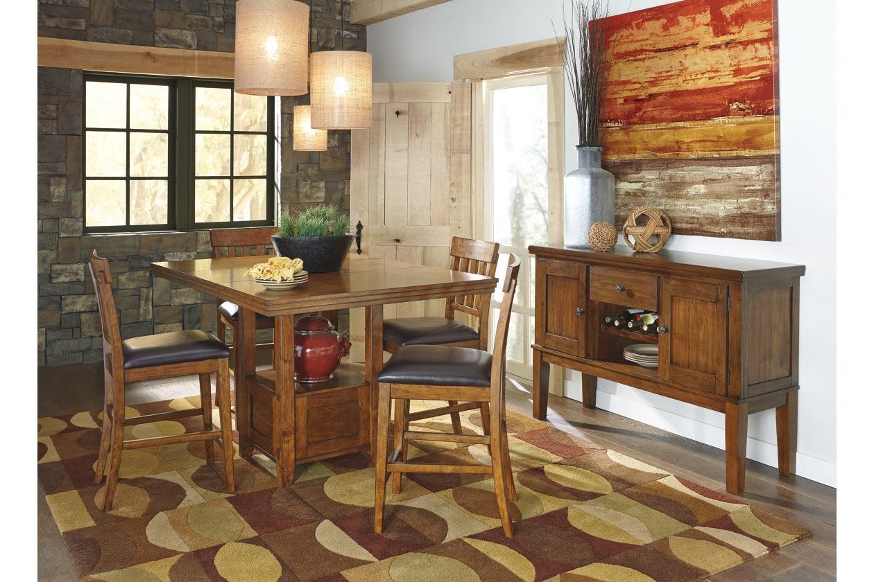 Ralene Medium Brown Counter Height Barstool, Set of 2 - Image 2