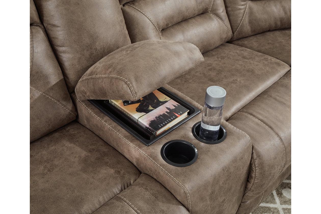 Ravenel Fossil 4-Piece Power Reclining Sectional - Image 3