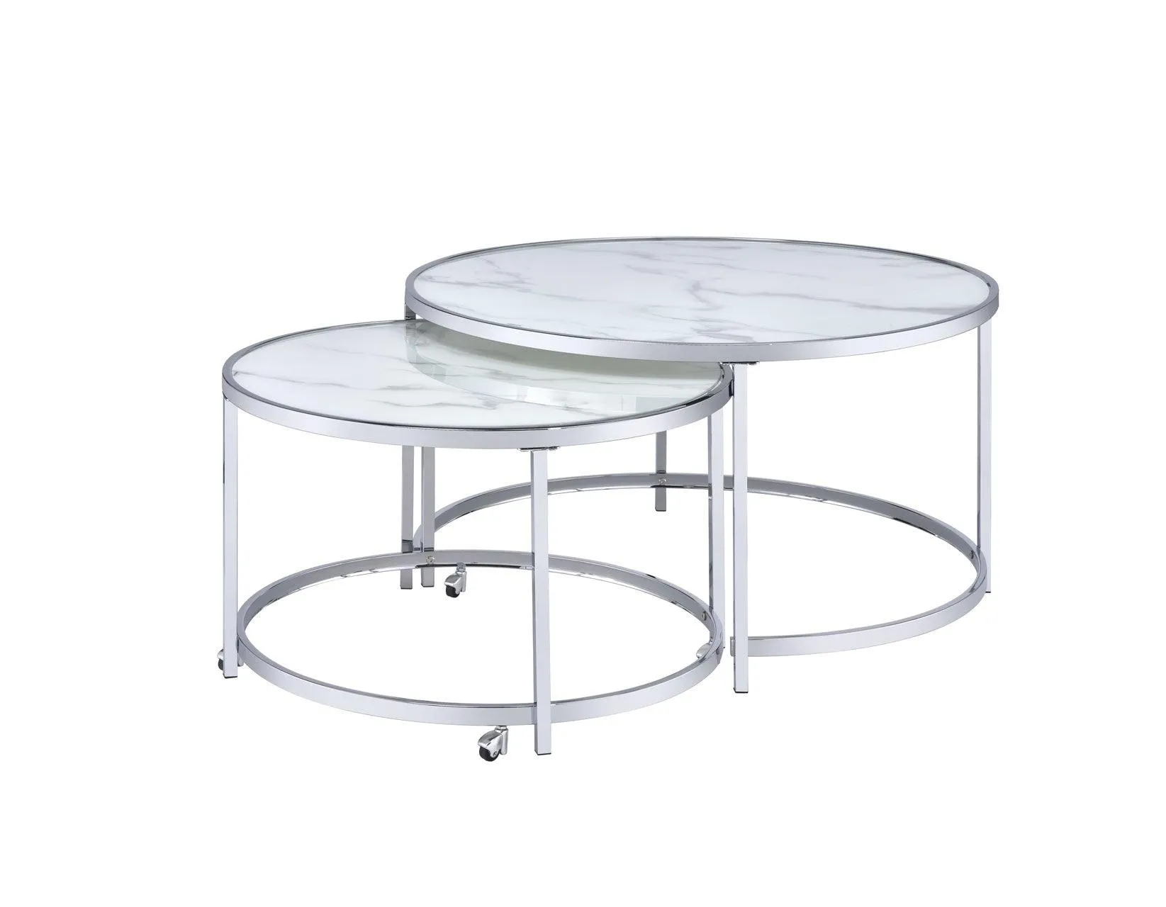 Rayne End Table, White - Image 3