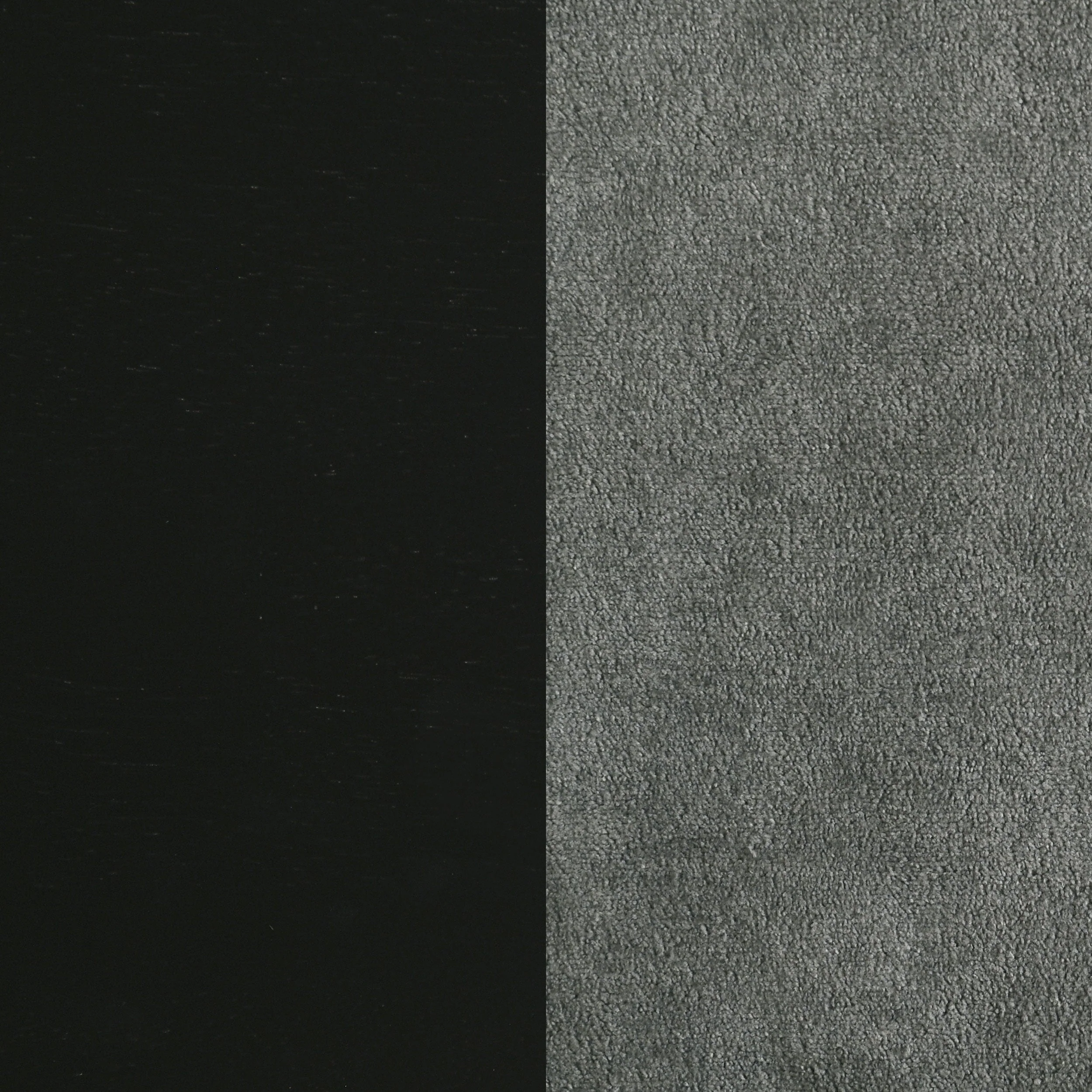 Redbridge Grey/Black Velvet Upholstered Side Chair (Set of 2) - Image 11