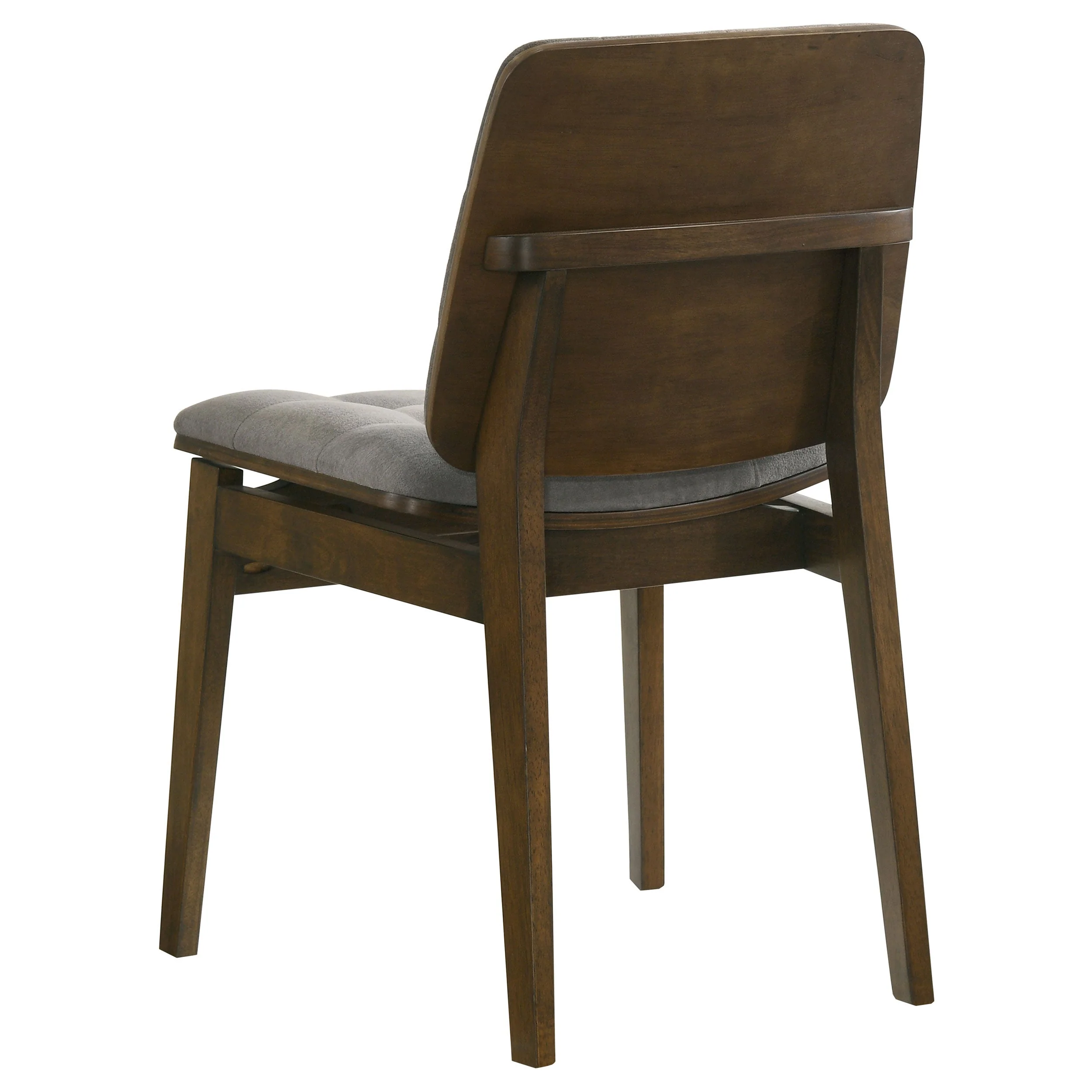 Redbridge Grey/Walnut Velvet Upholstered Side Chair (Set of 2) - Image 7