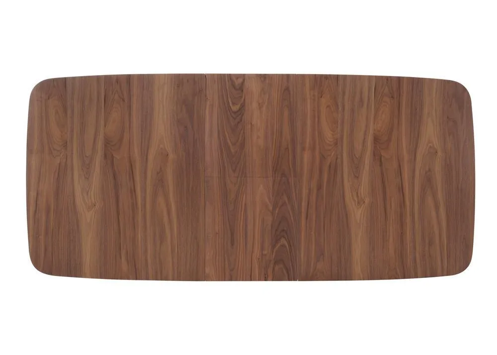 Redbridge Natural Walnut Butterfly Leaf Dining Table - Image 4