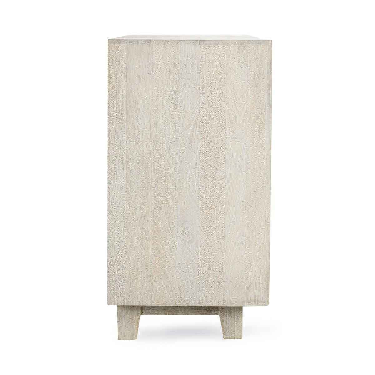 Reece 6 Drawer Dresser - Seashell White - Image 3