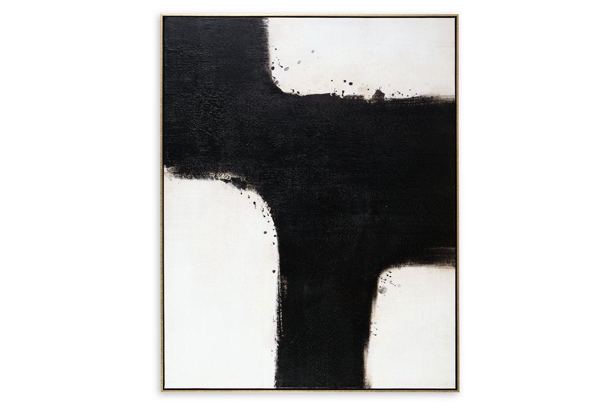 Reighlea Black/White Wall Art - Image 5