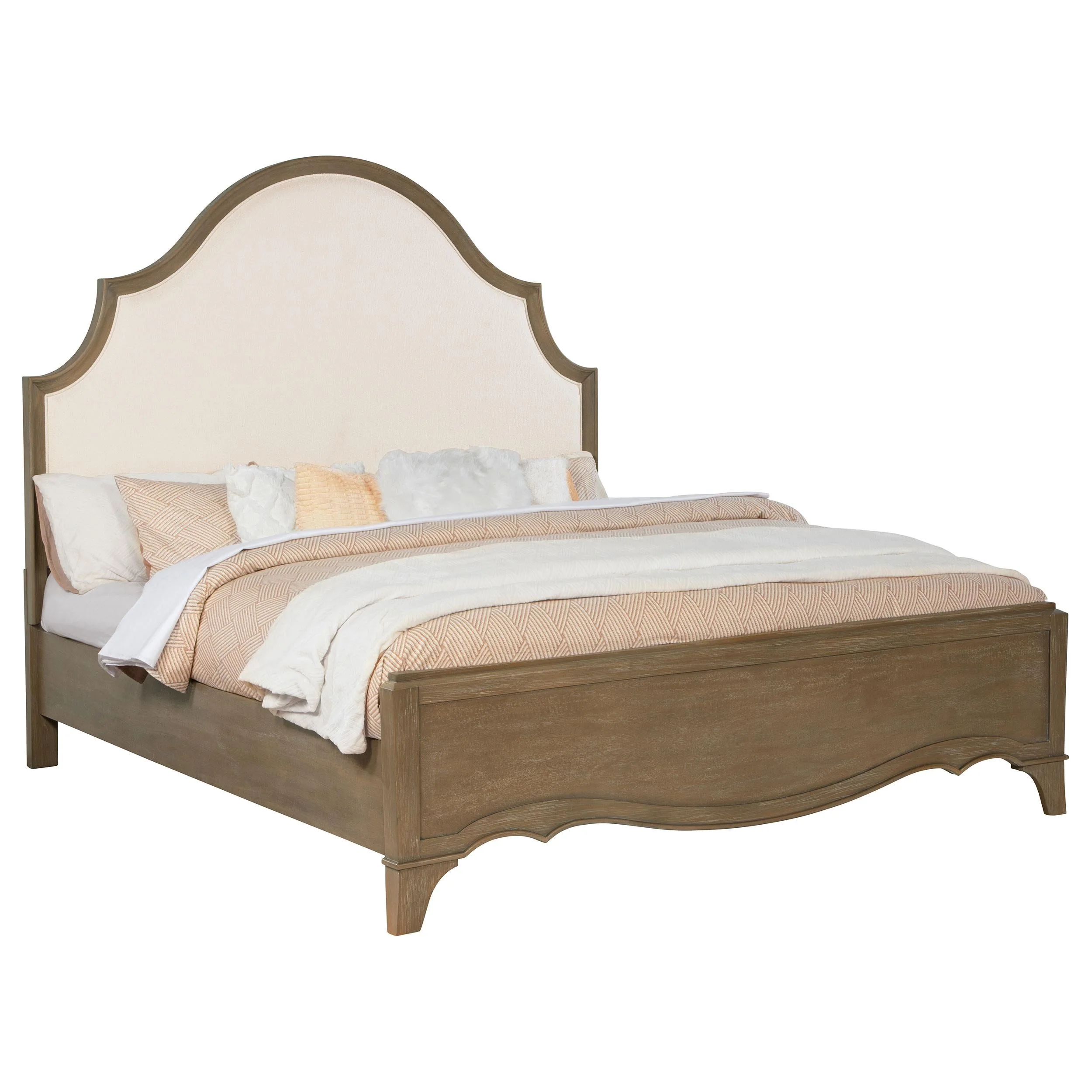 Revello Washed Mango Eastern King Panel Bed - Image 2