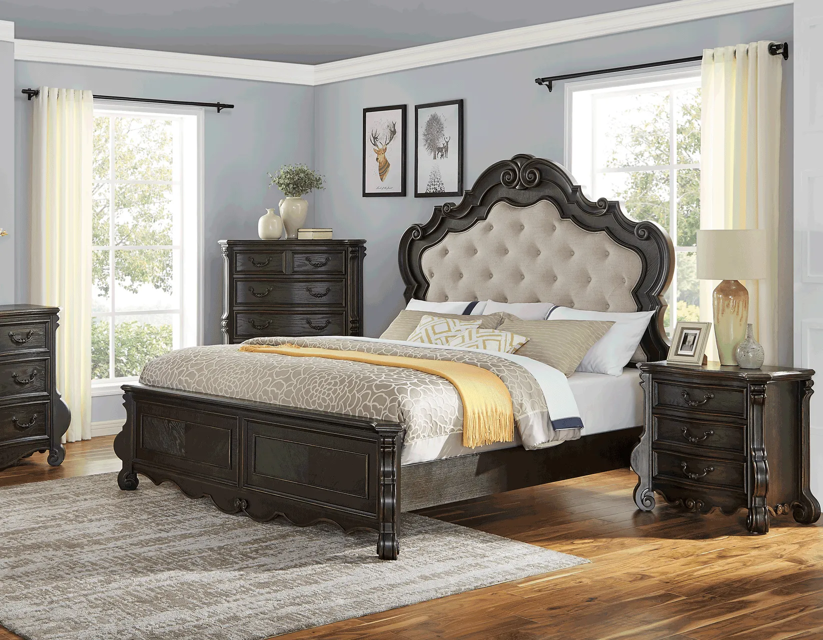 Rhapsody King Panel Bed - Image 4