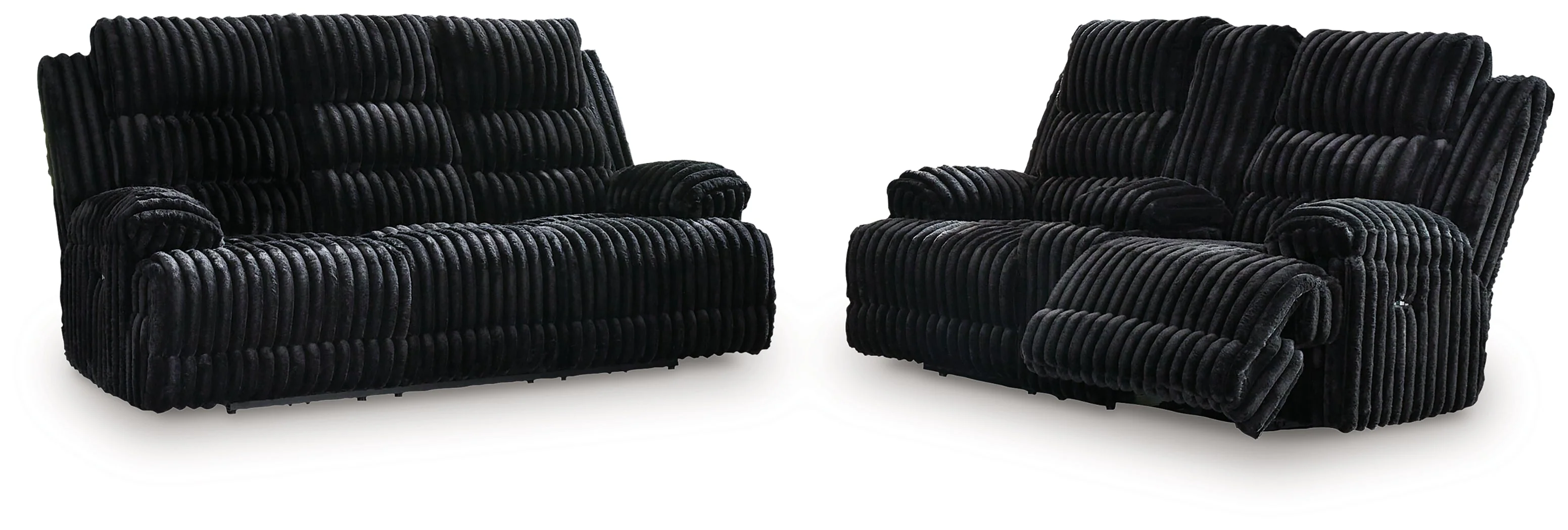 Rhine Falls Onyx Power Reclining Living Room Set - Image 17
