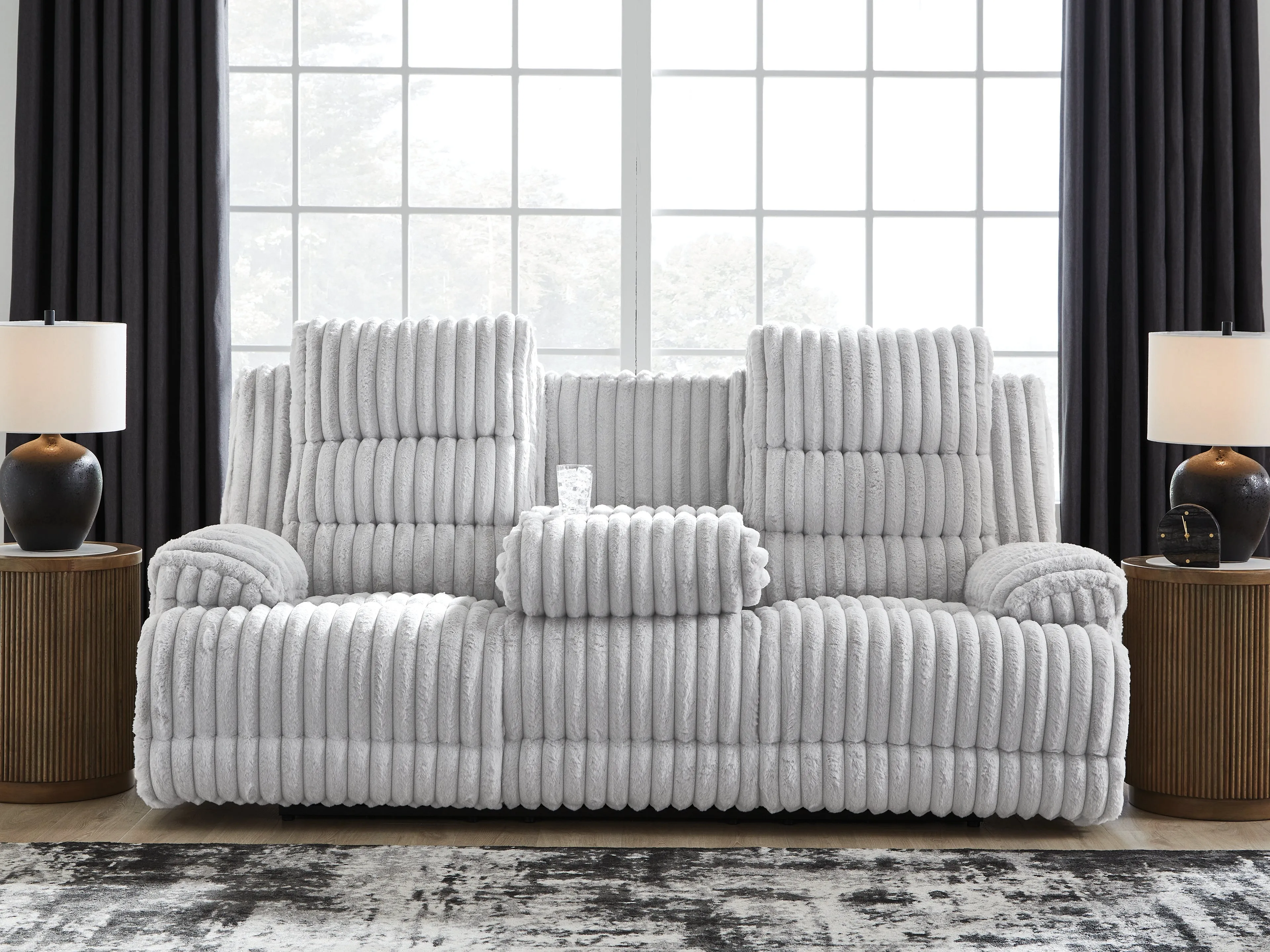 Rhines Falls Alloy Power Reclining Sofa and Loveseat - Image 3