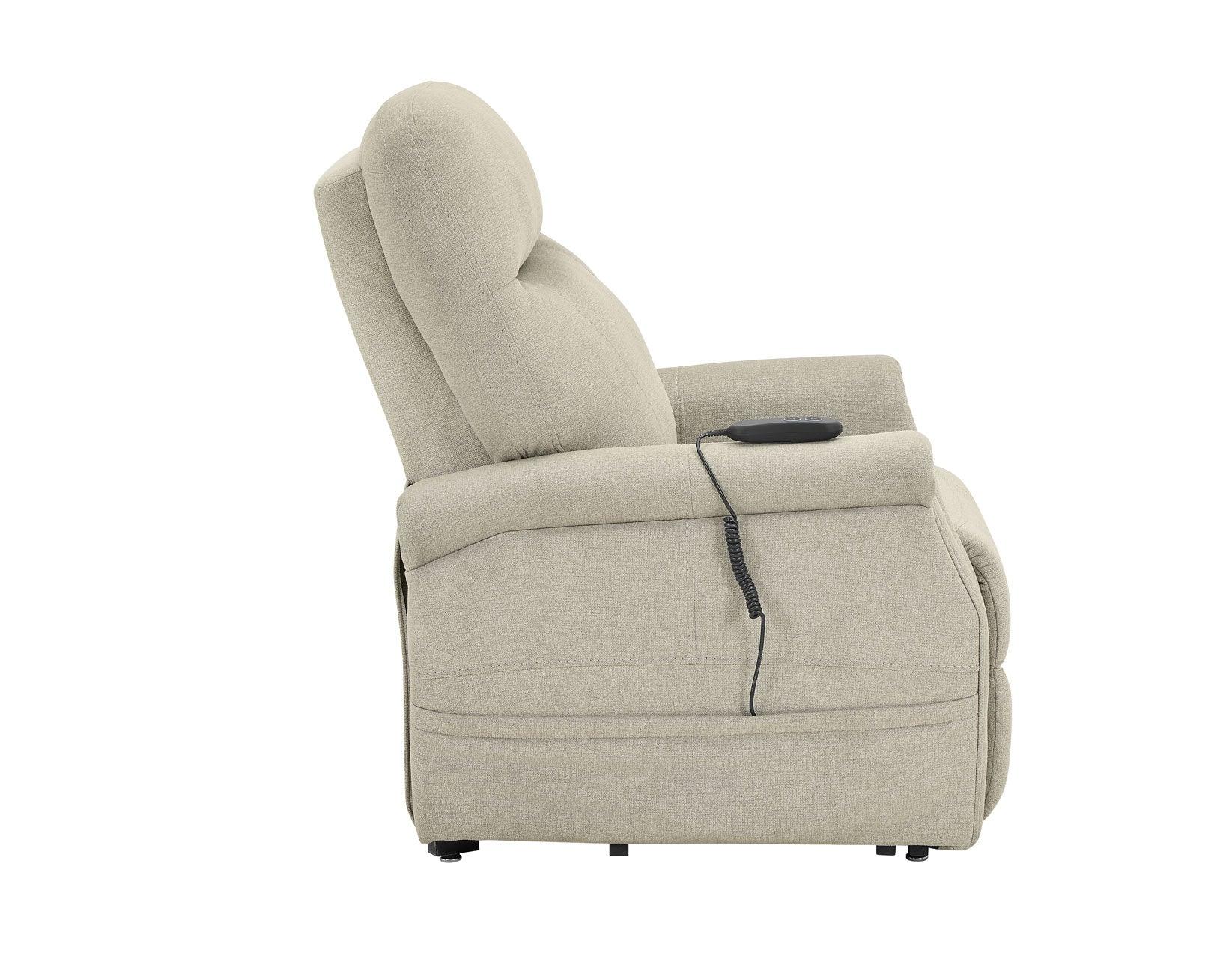 Rhodes Versatile Beige Power Lift Chair - Image 13