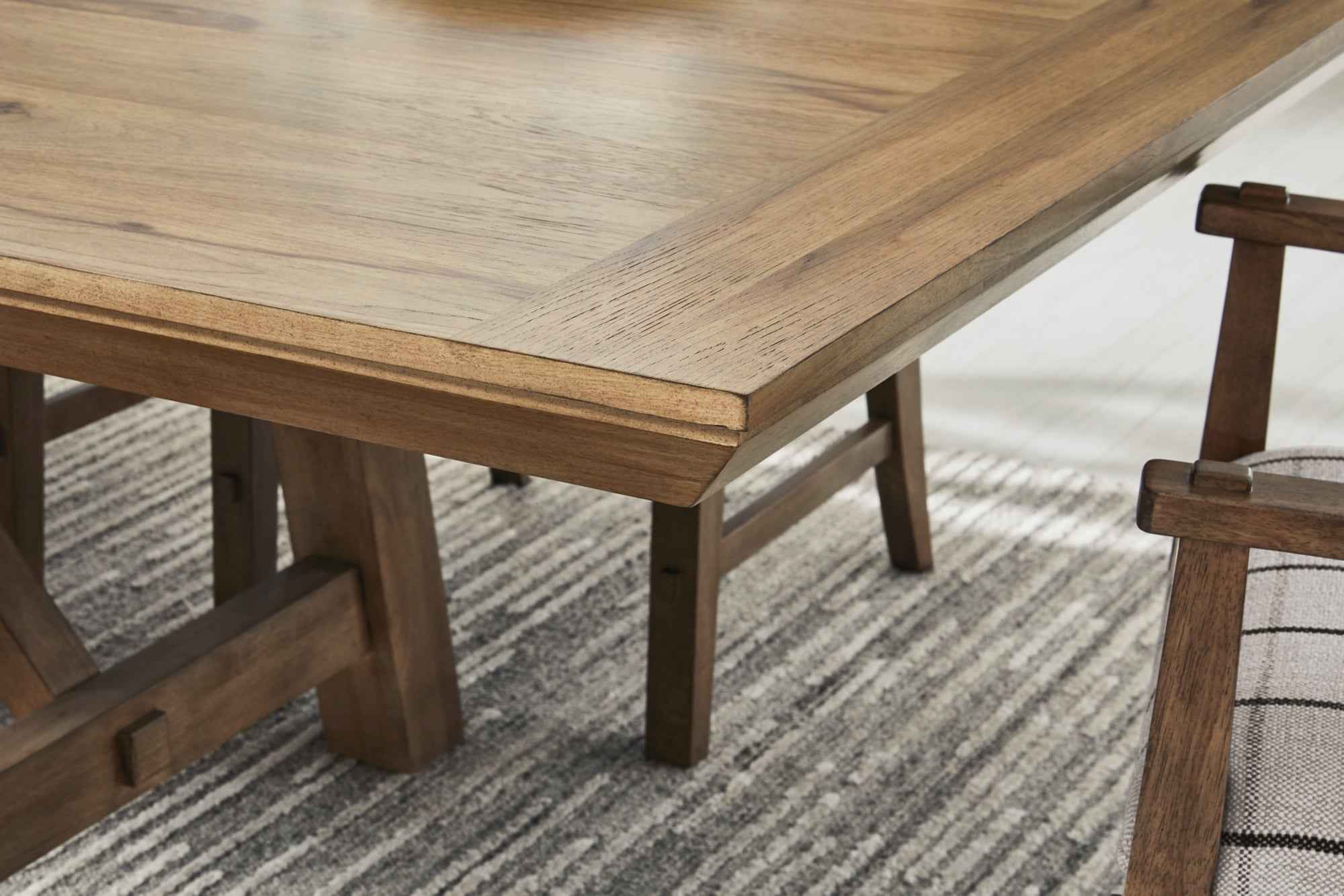 Ridgester Extendable Dining Table and 4 Chairs - Image 4