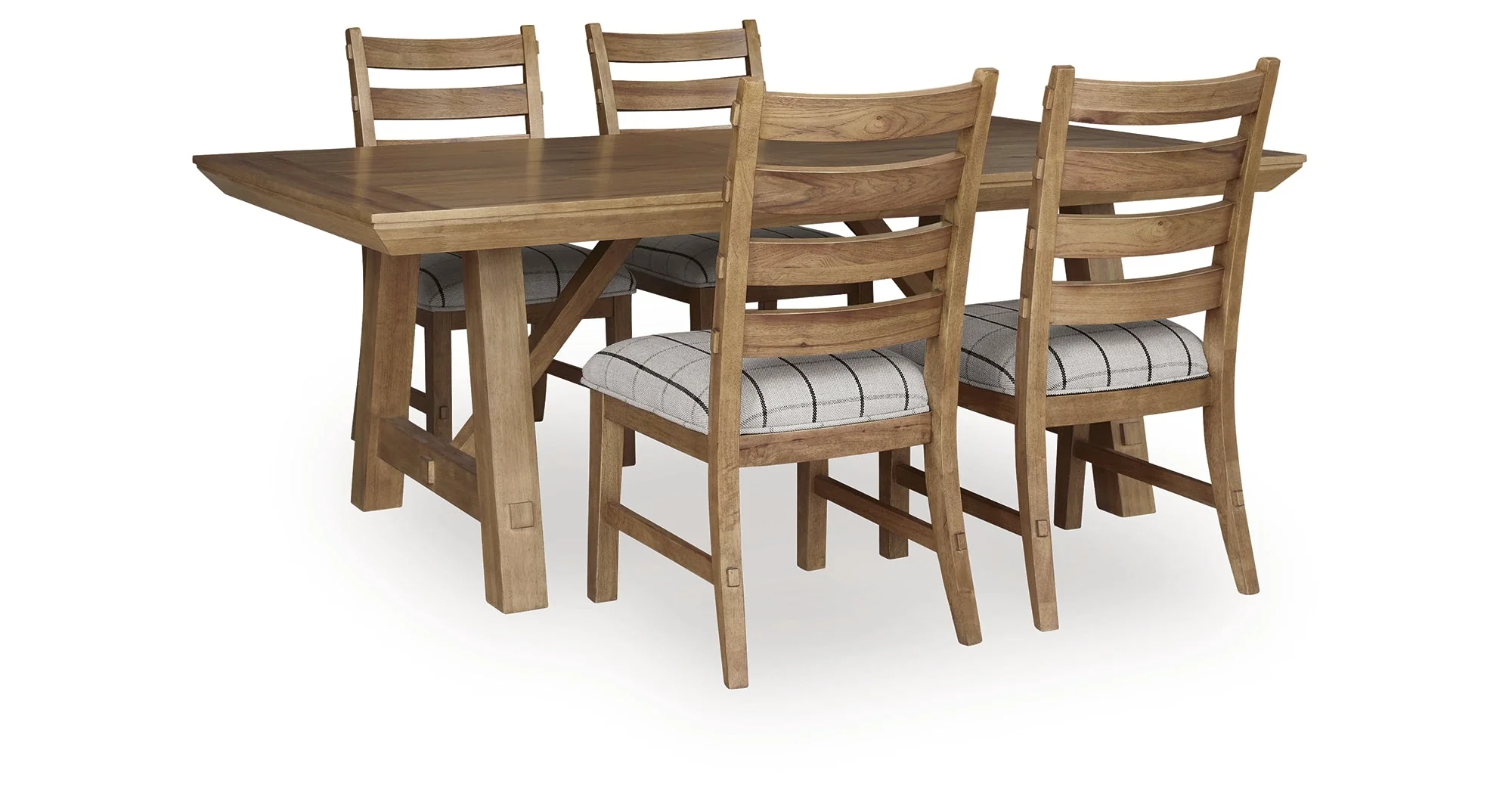 Ridgester Extendable Dining Table and 4 Chairs - Image 6