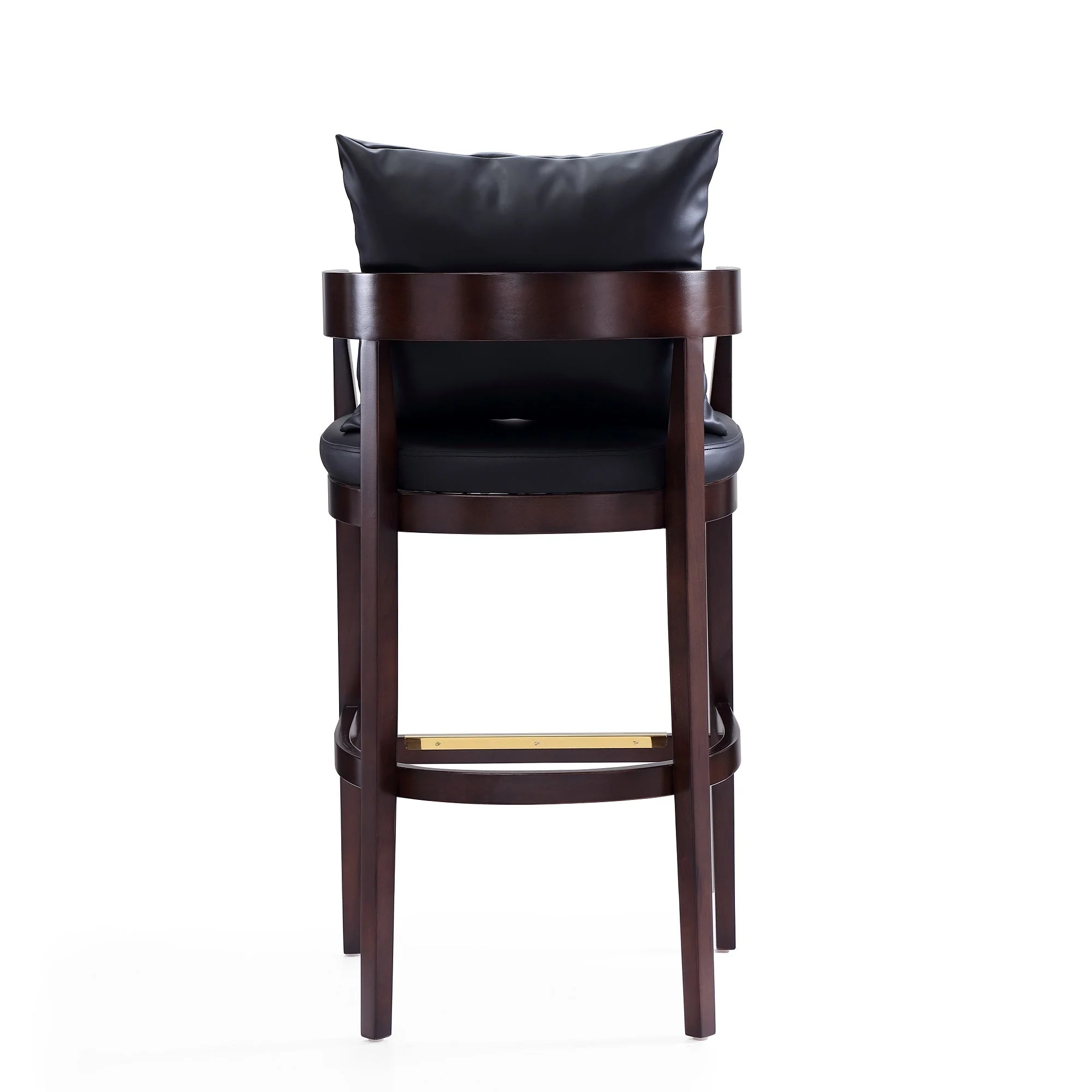 Ritz Barstool in Black and Dark Walnut - Image 6