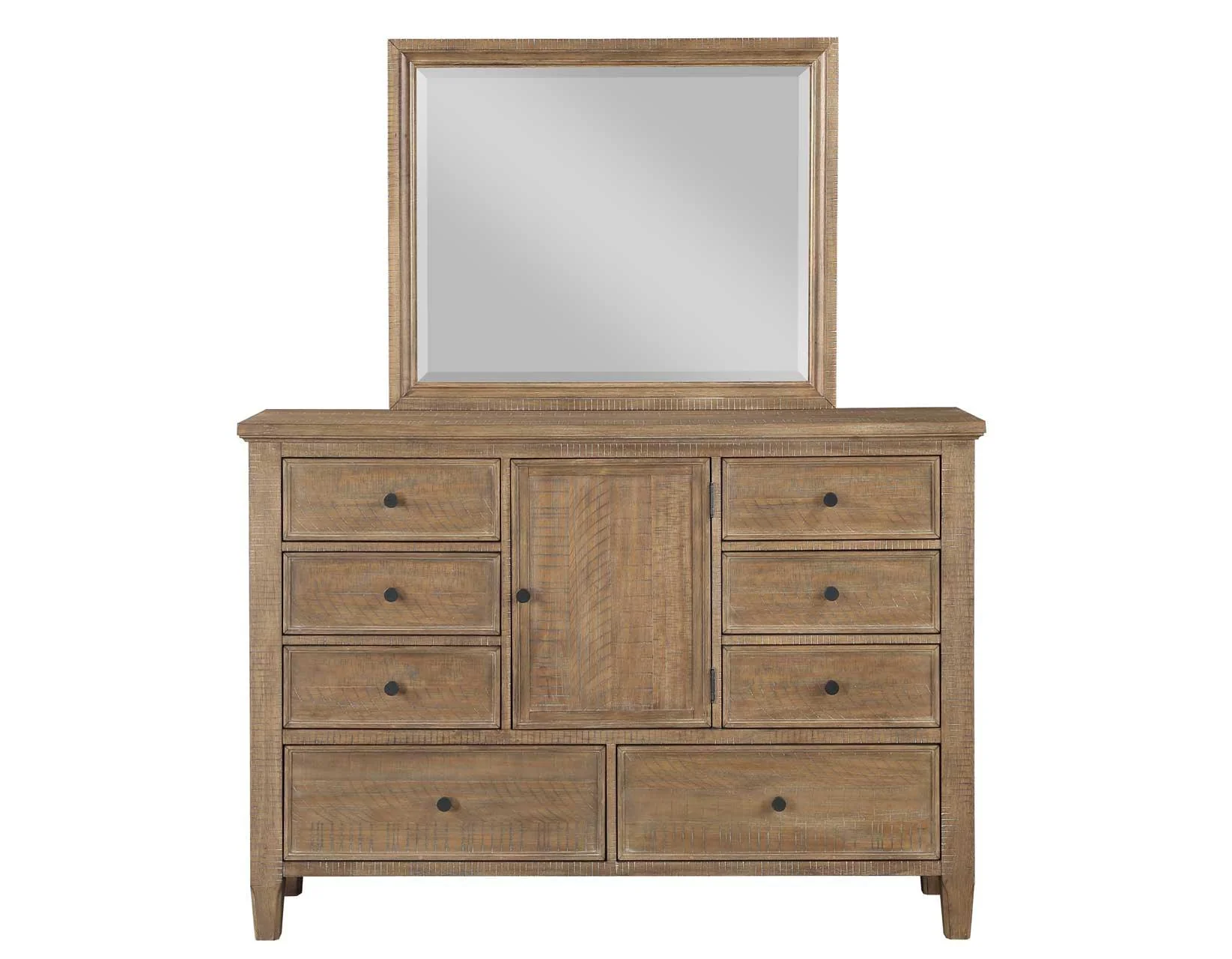 Riverdale Distressed Beveled Edge Mirror - Image 3