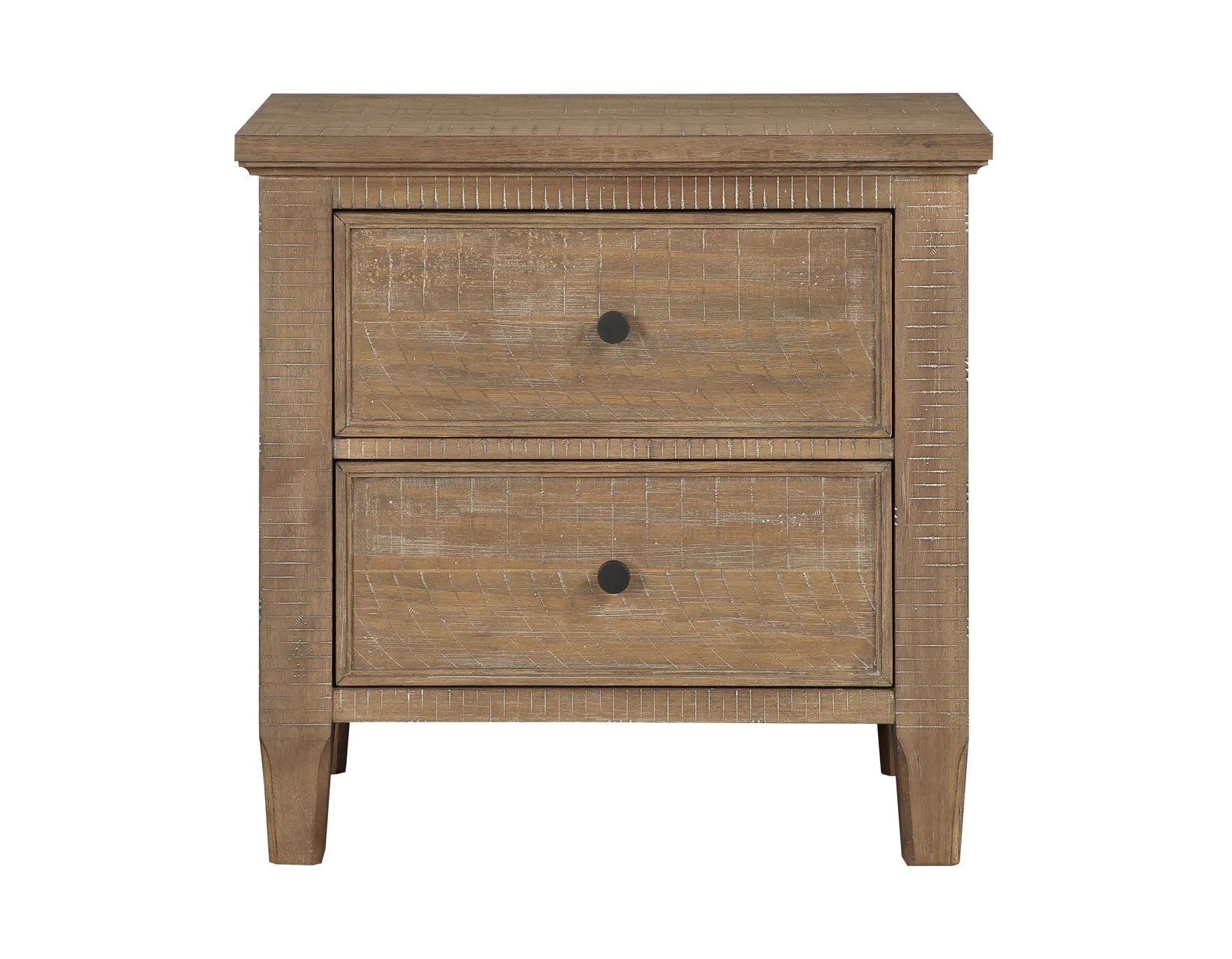 Riverdale Driftwood Storage Platform Bedroom Set - Image 17