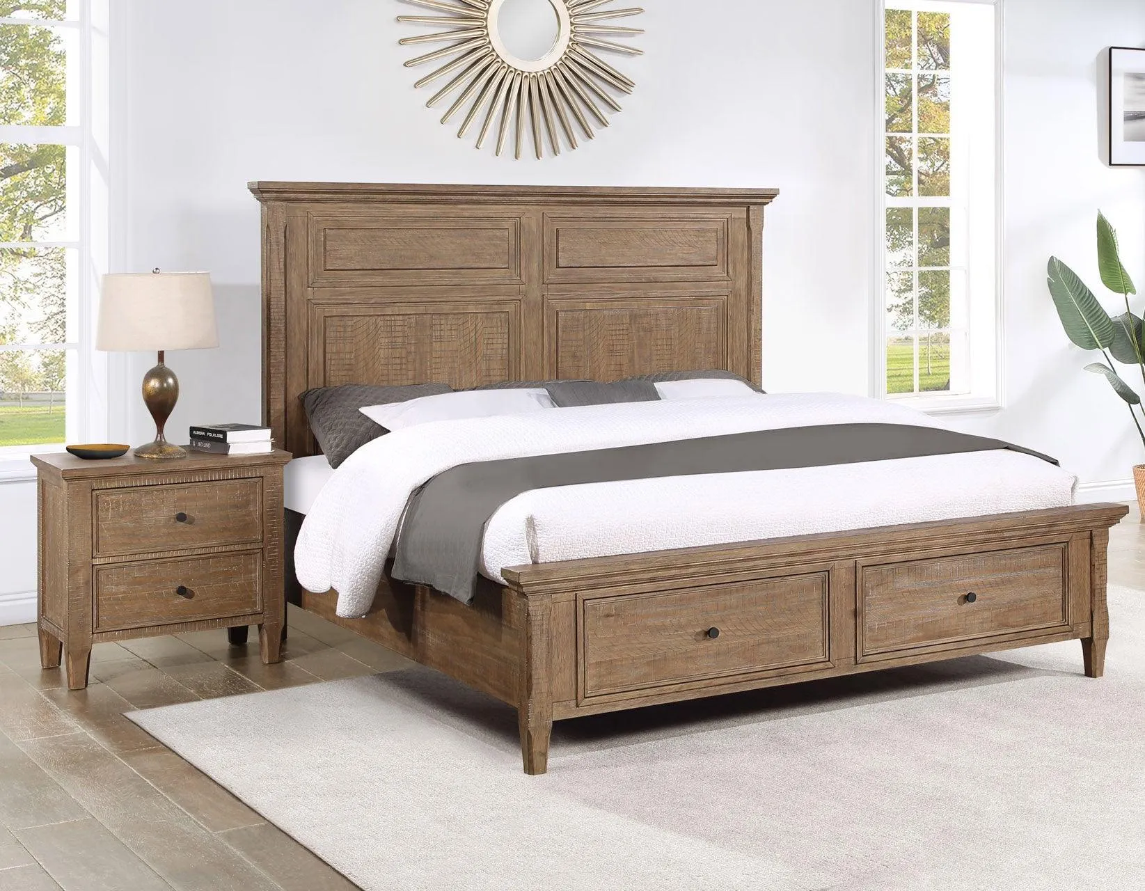Riverdale King Storage Bed - Image 4
