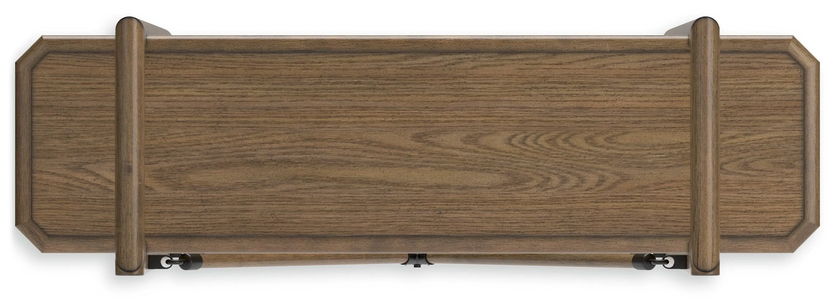 Roanhowe Brown 71" Bookcase - Image 8