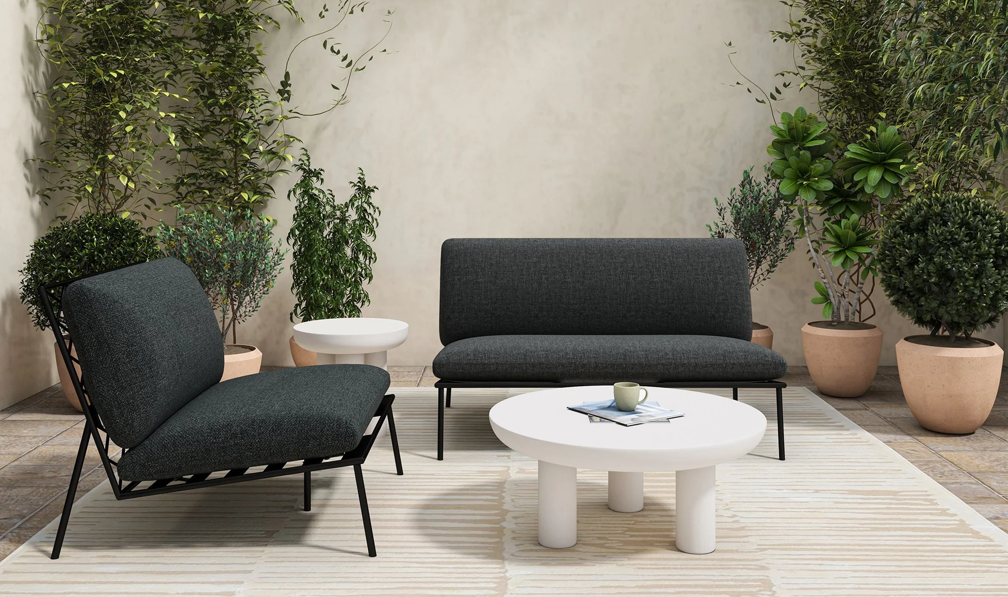 Rocca Coffee Table Cream - Image 6