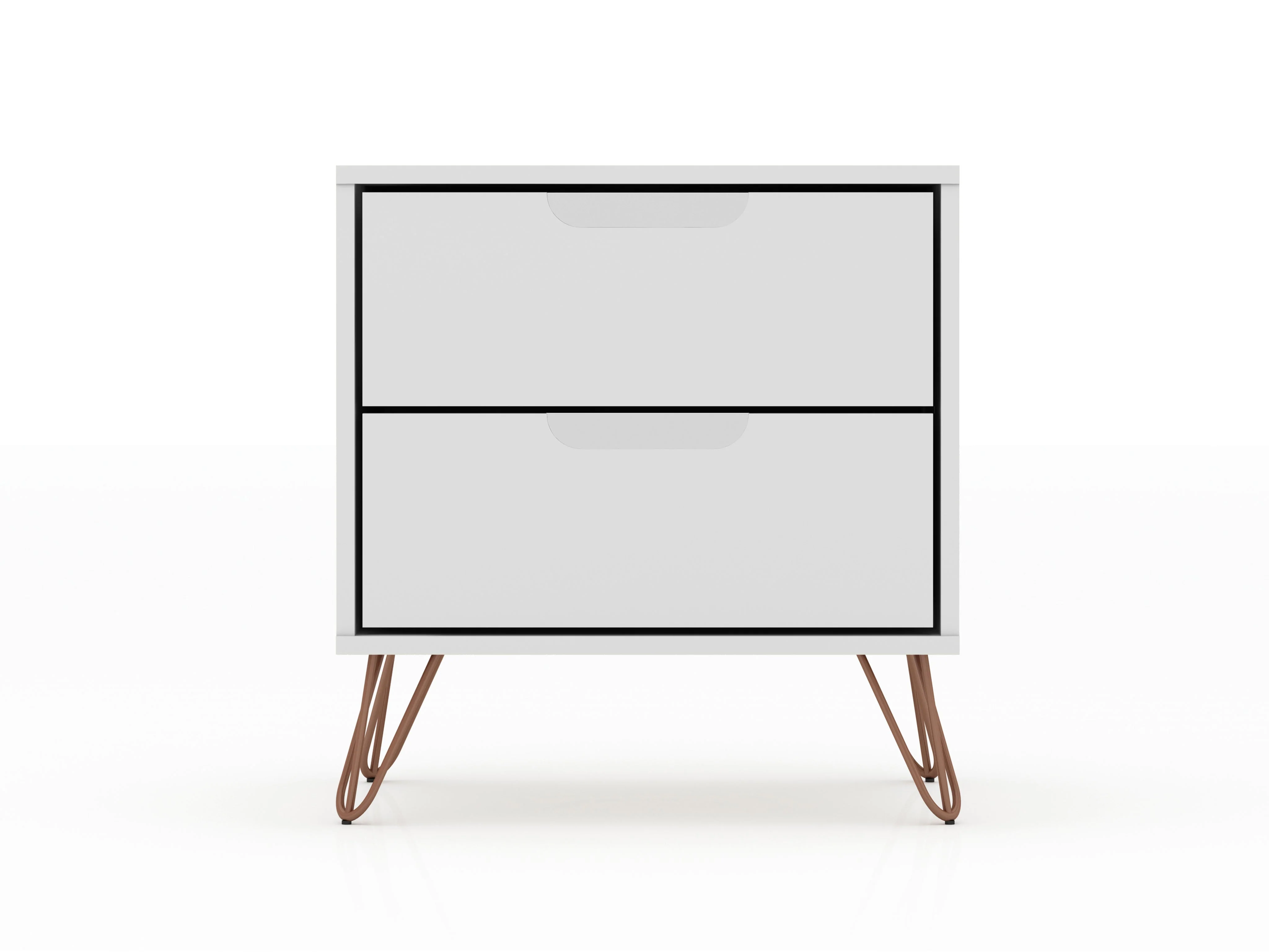 Rockefeller 2.0 Nightstand in White