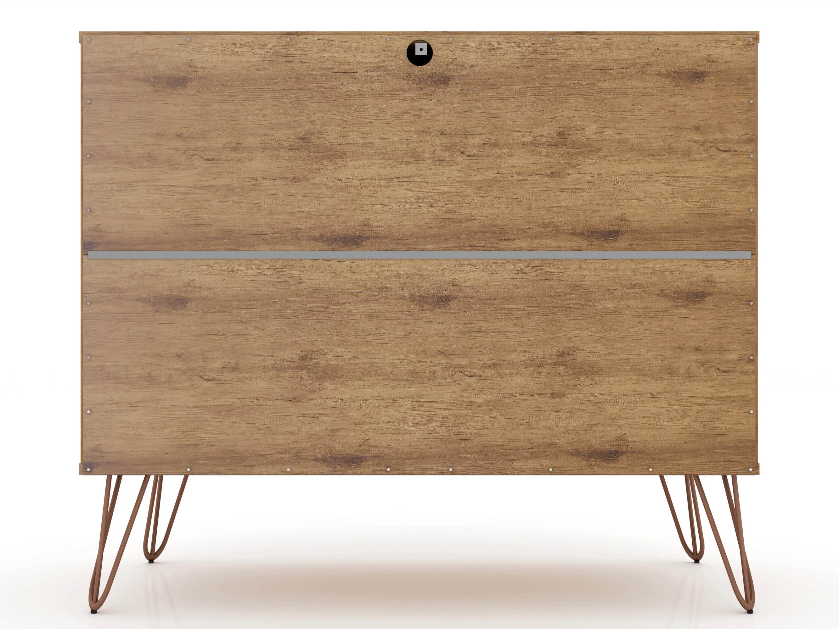 Rockefeller Dresser in Nature and Textured Grey (set of 2) - Image 7