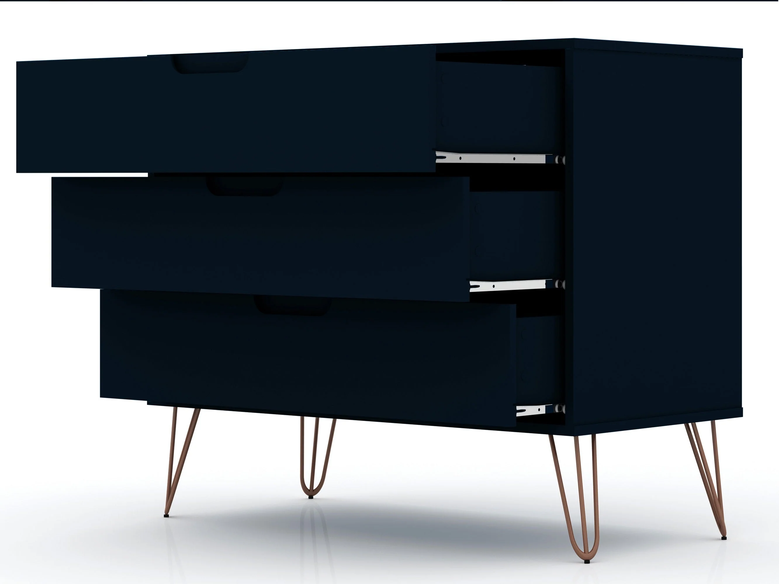 Rockefeller Dresser in Tatiana Midnight Blue (set of 2) - Image 6