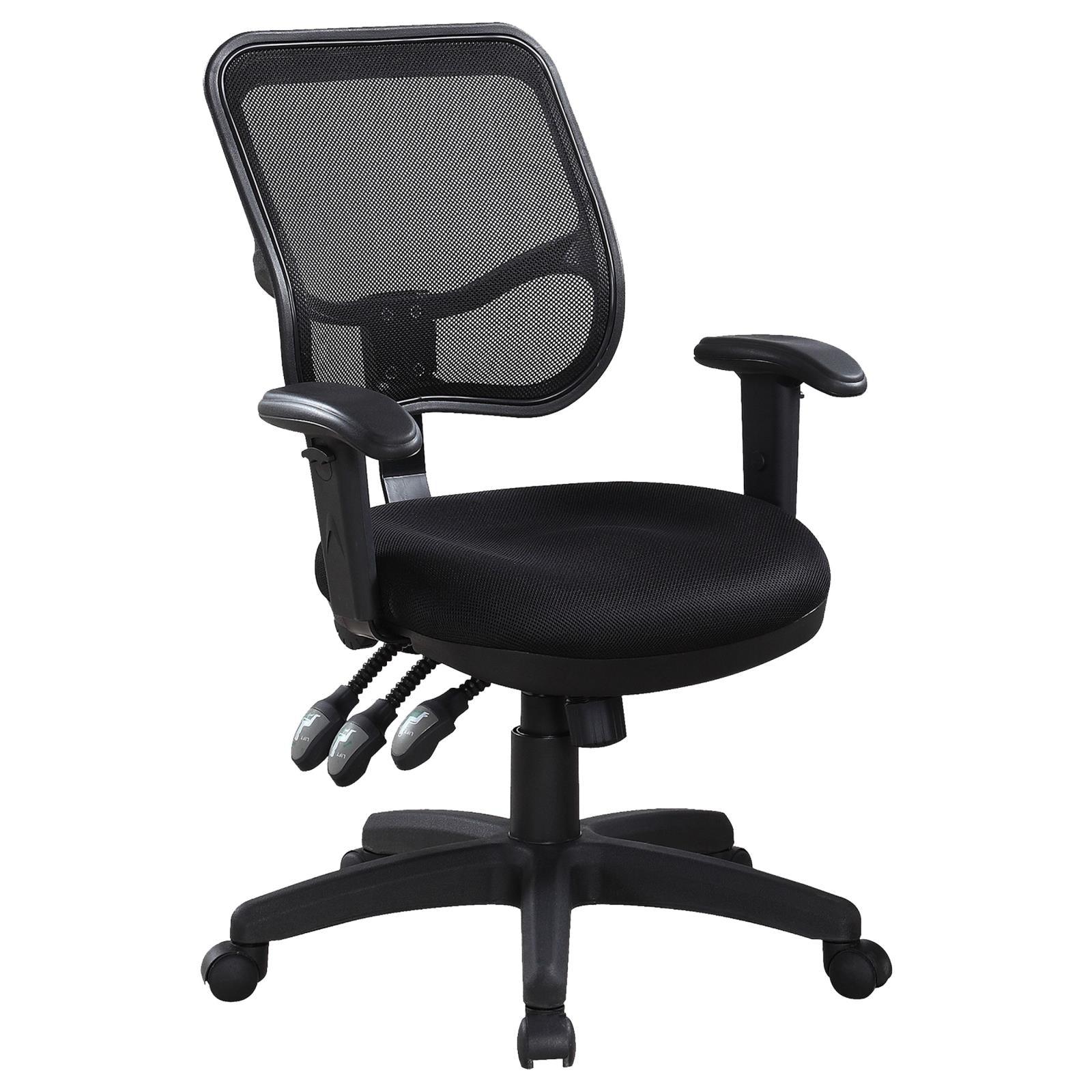 Rollo Black Adjustable Height Office Chair - Image 2