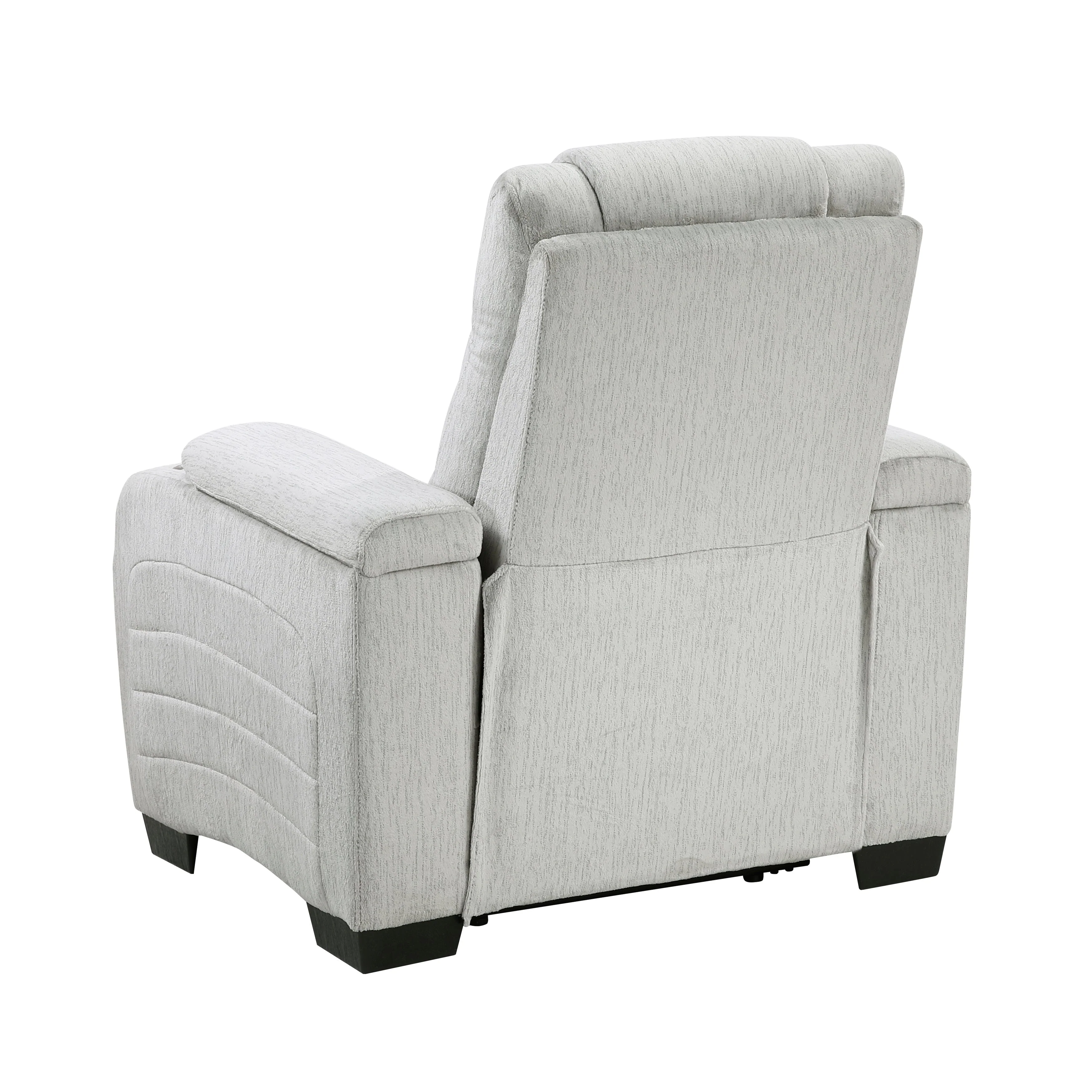Ronan Light Gray Double Reclining Living Room Set - Image 23