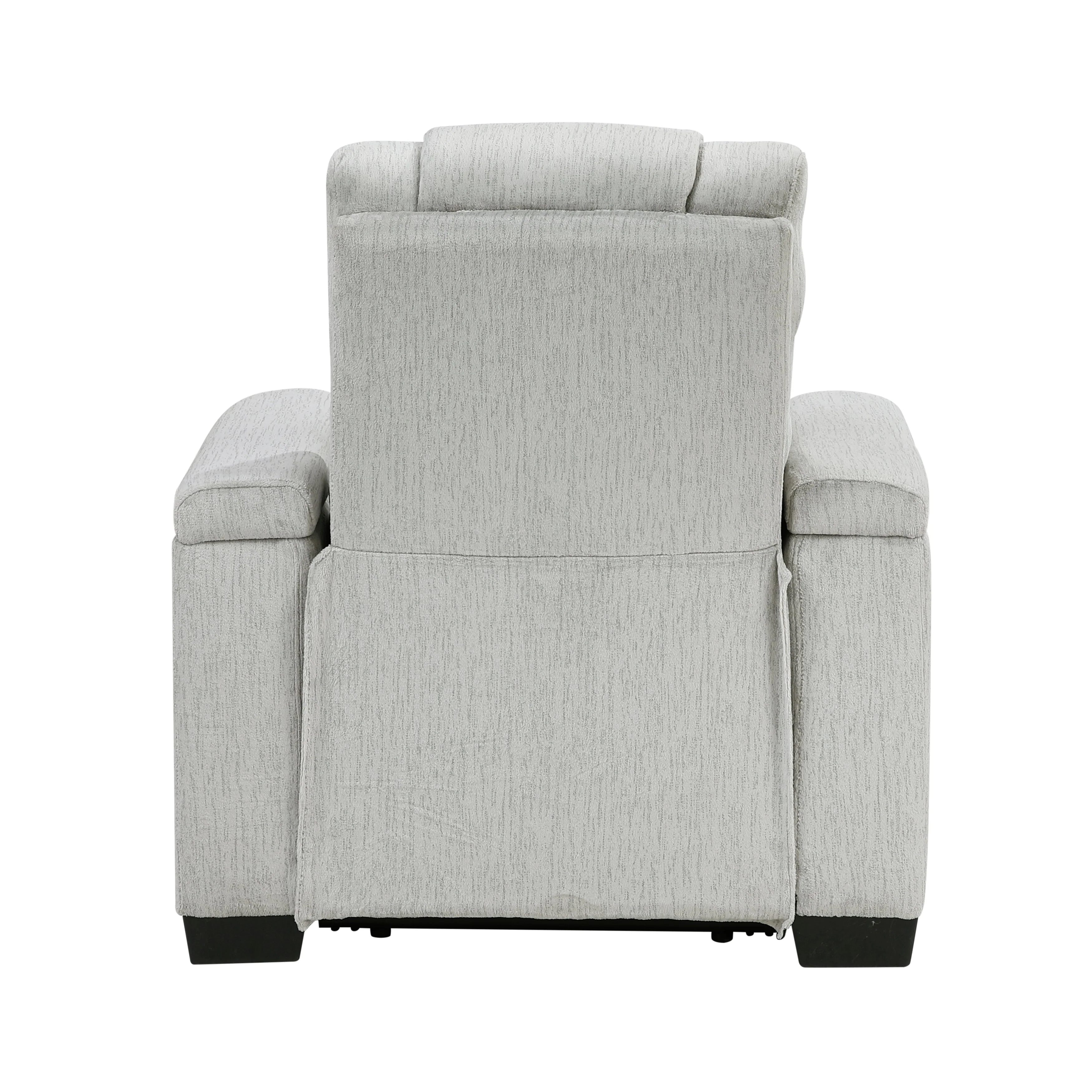Ronan Light Gray Reclining Chair - Image 8