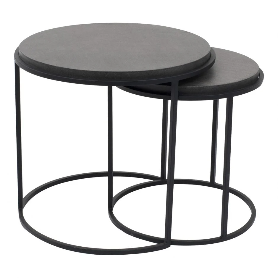 Roost Nesting Tables Black Set Of 2 - Image 6