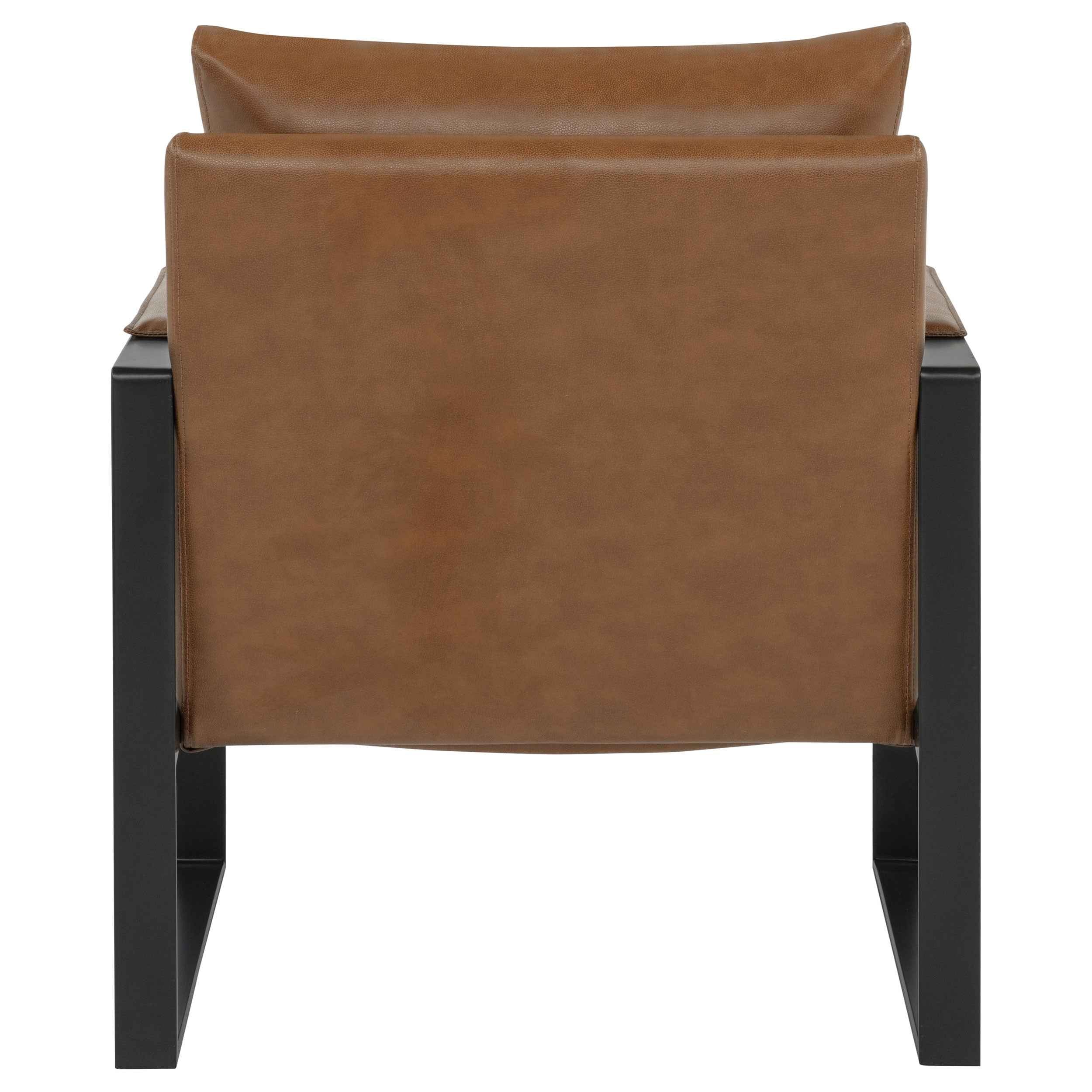 Rosalind Brown Upholstered Track Arm Accent Chair - Image 7