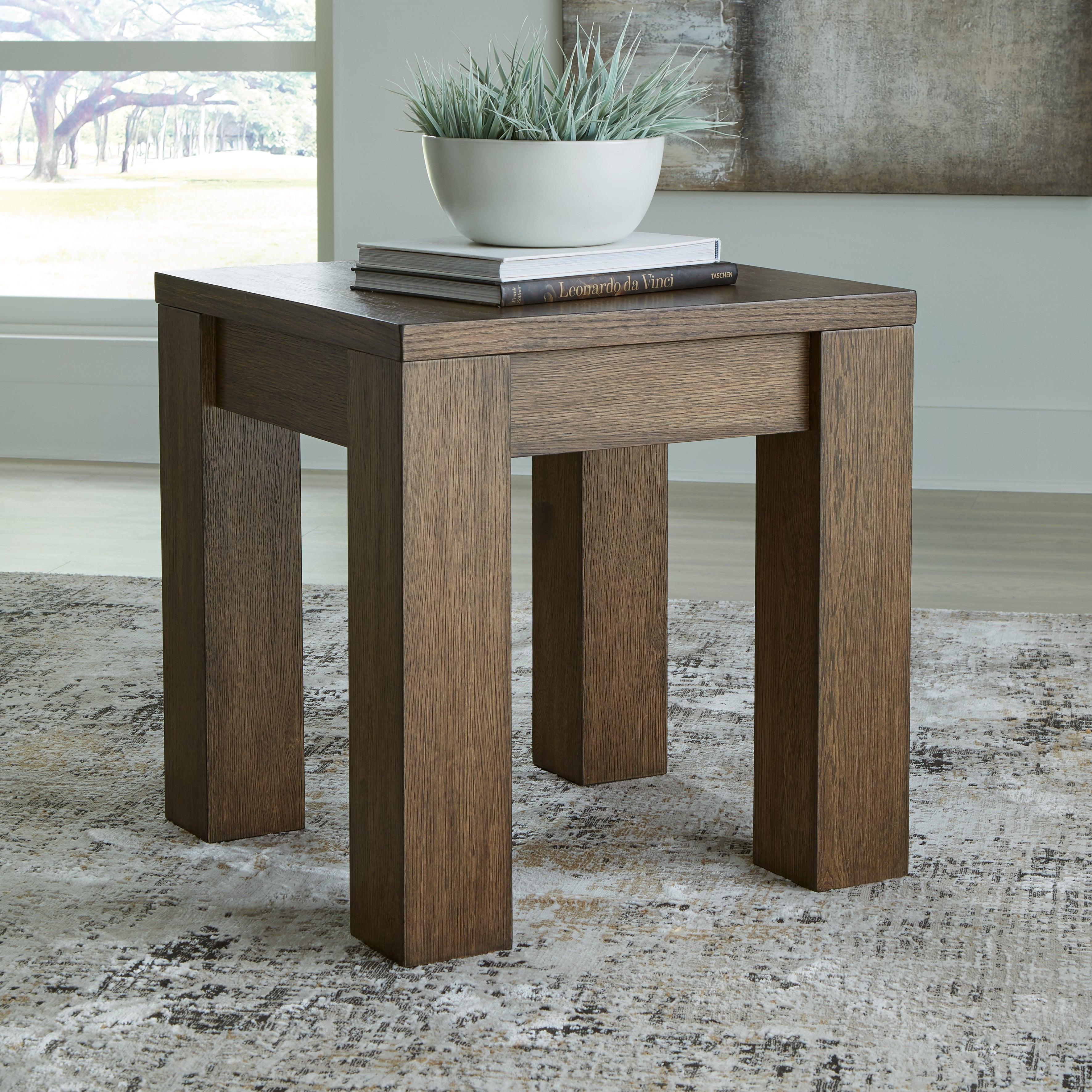 Rosswain Warm Brown End Table - Image 7