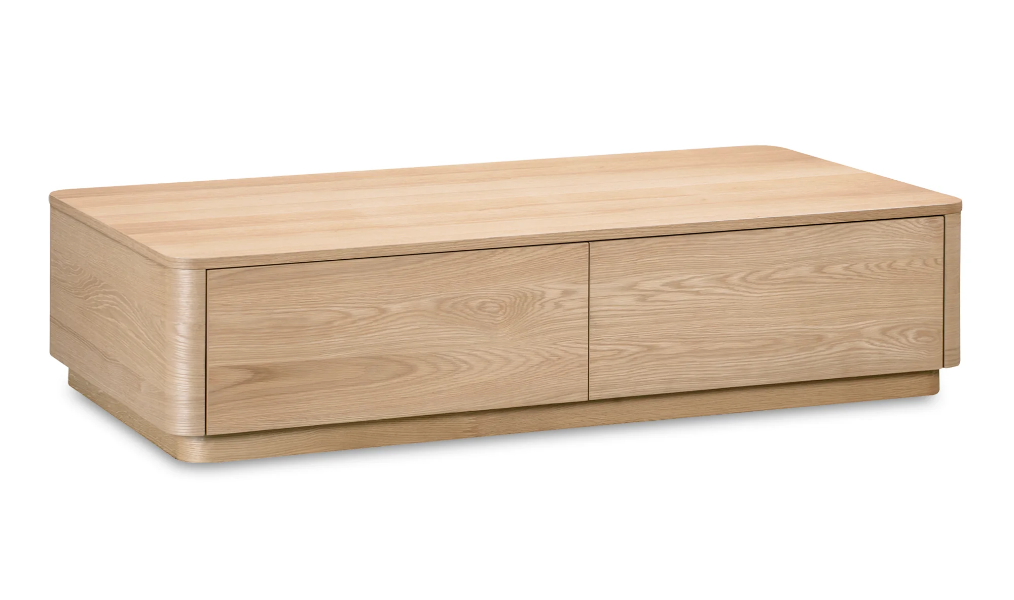 Round Off Coffee Table Natural Oak - Image 4