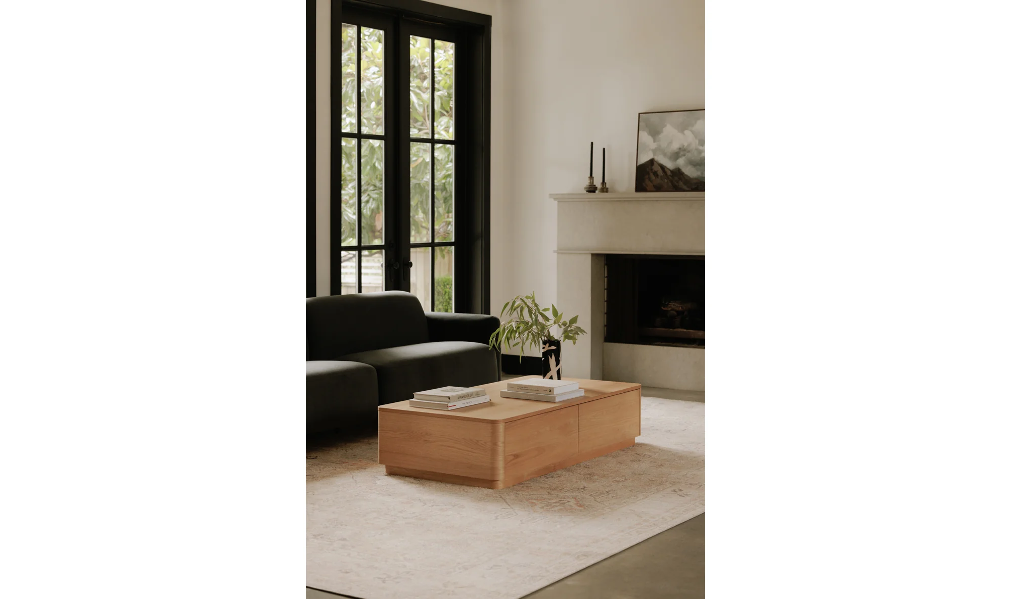 Round Off Coffee Table Natural Oak - Image 5