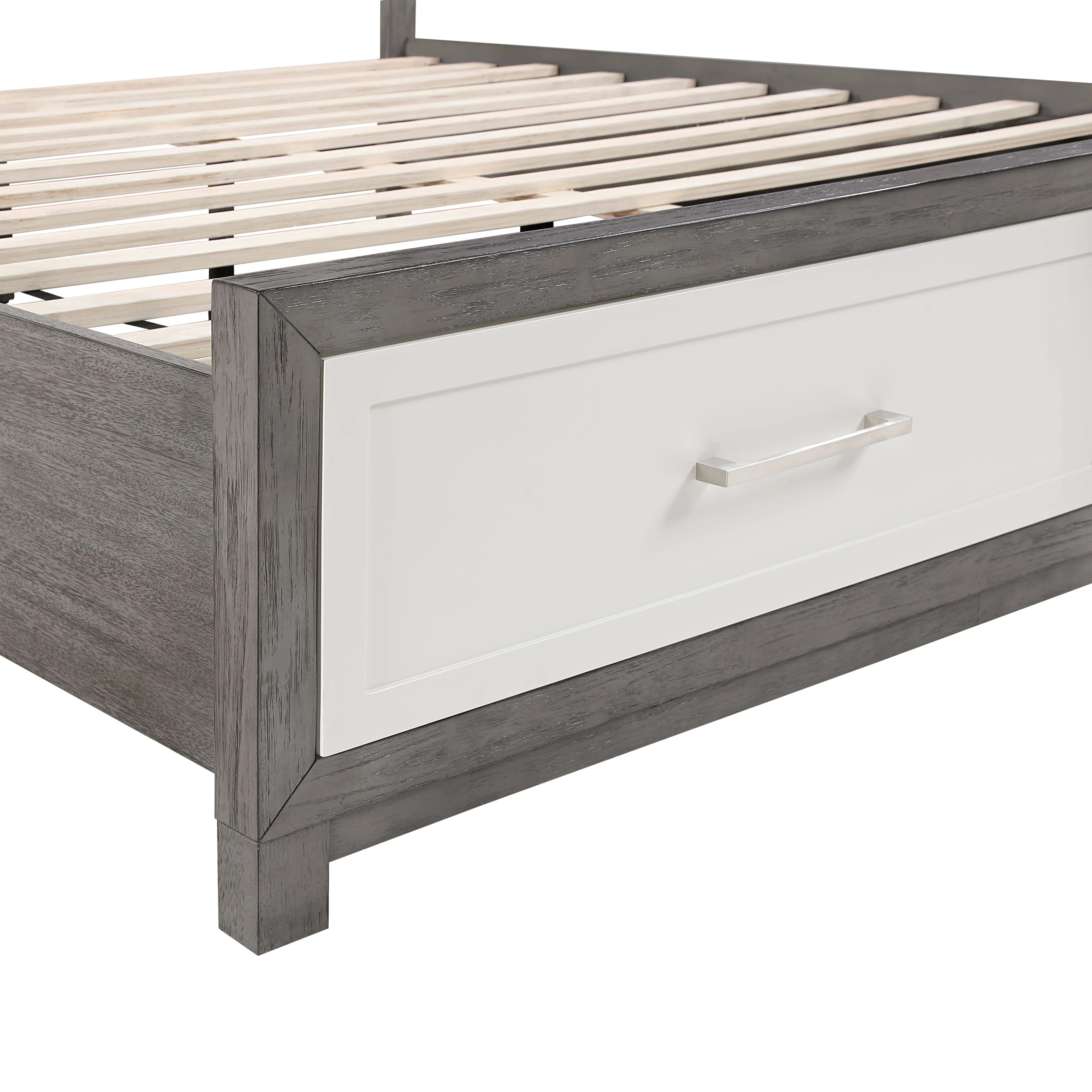 Rowan Two-tone Queen Storage Platform Bed - Image 9