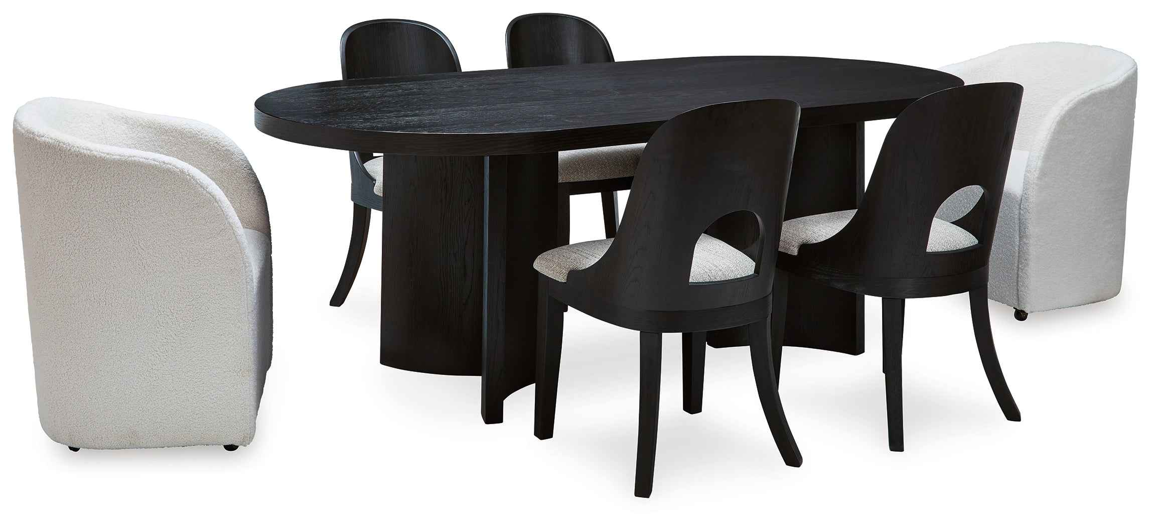 Rowanbeck Black Dining Room Set - Image 4