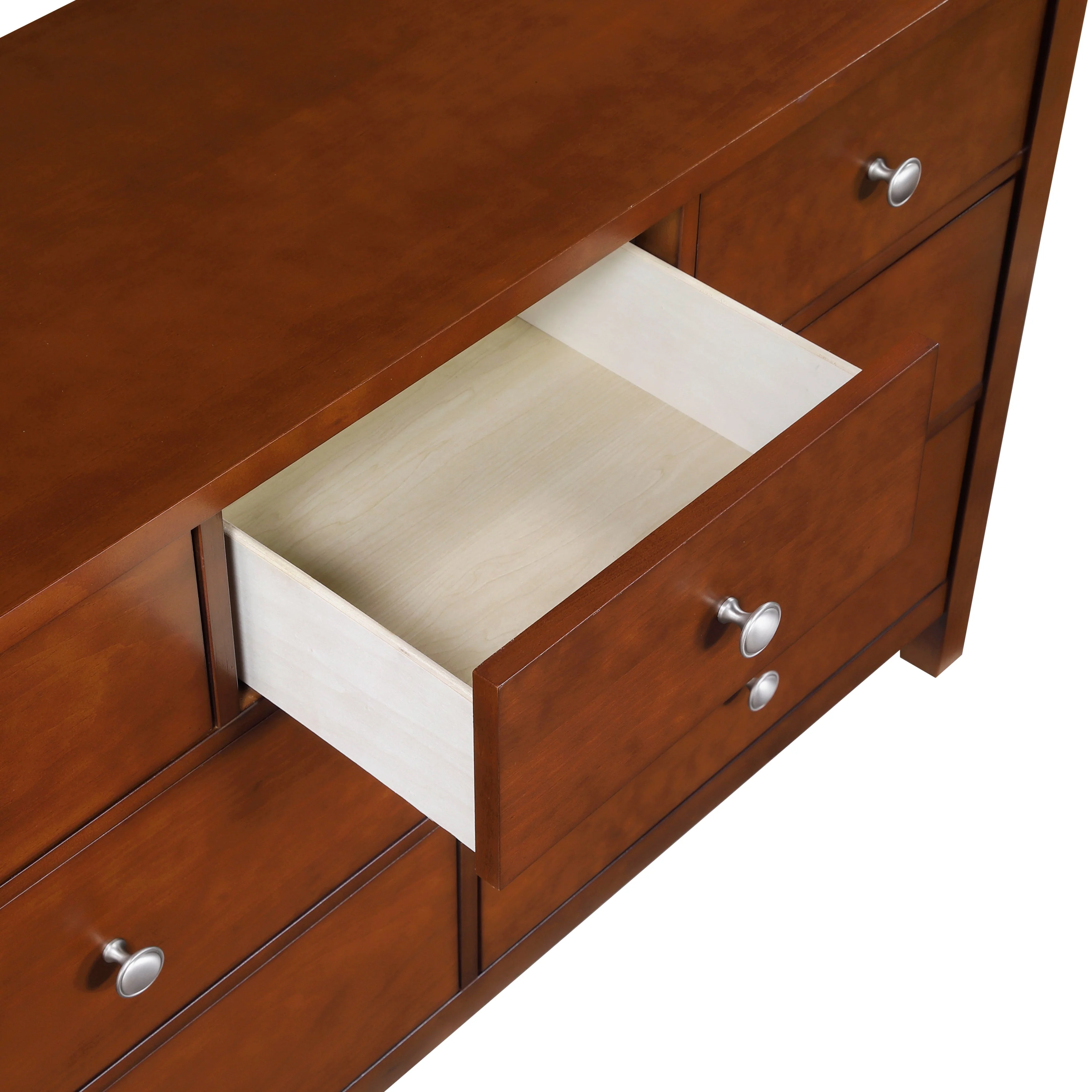 Rowe Dark Cherry Drawer Dresser - Image 4
