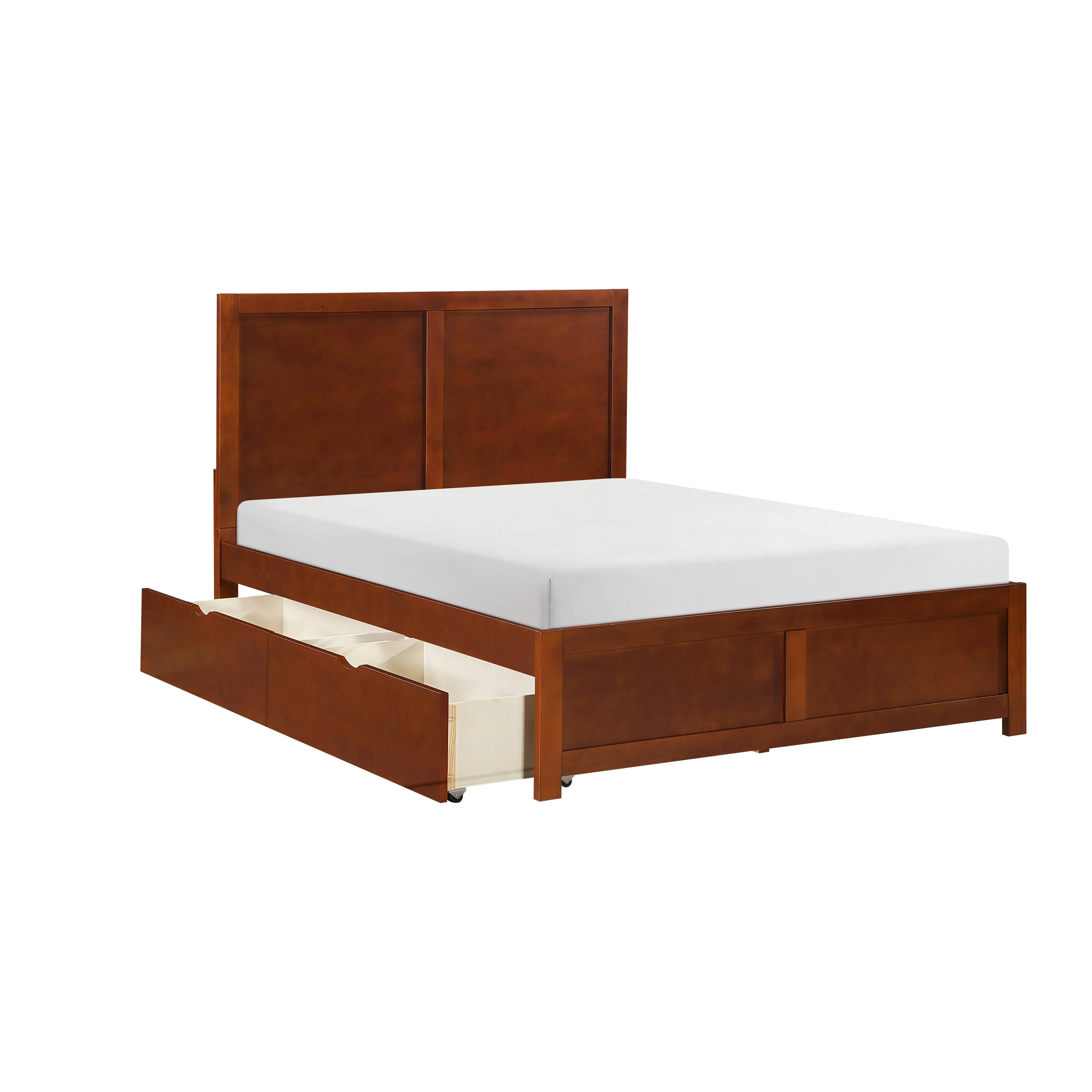Rowe Dark Cherry Full Platform Bed - Image 17