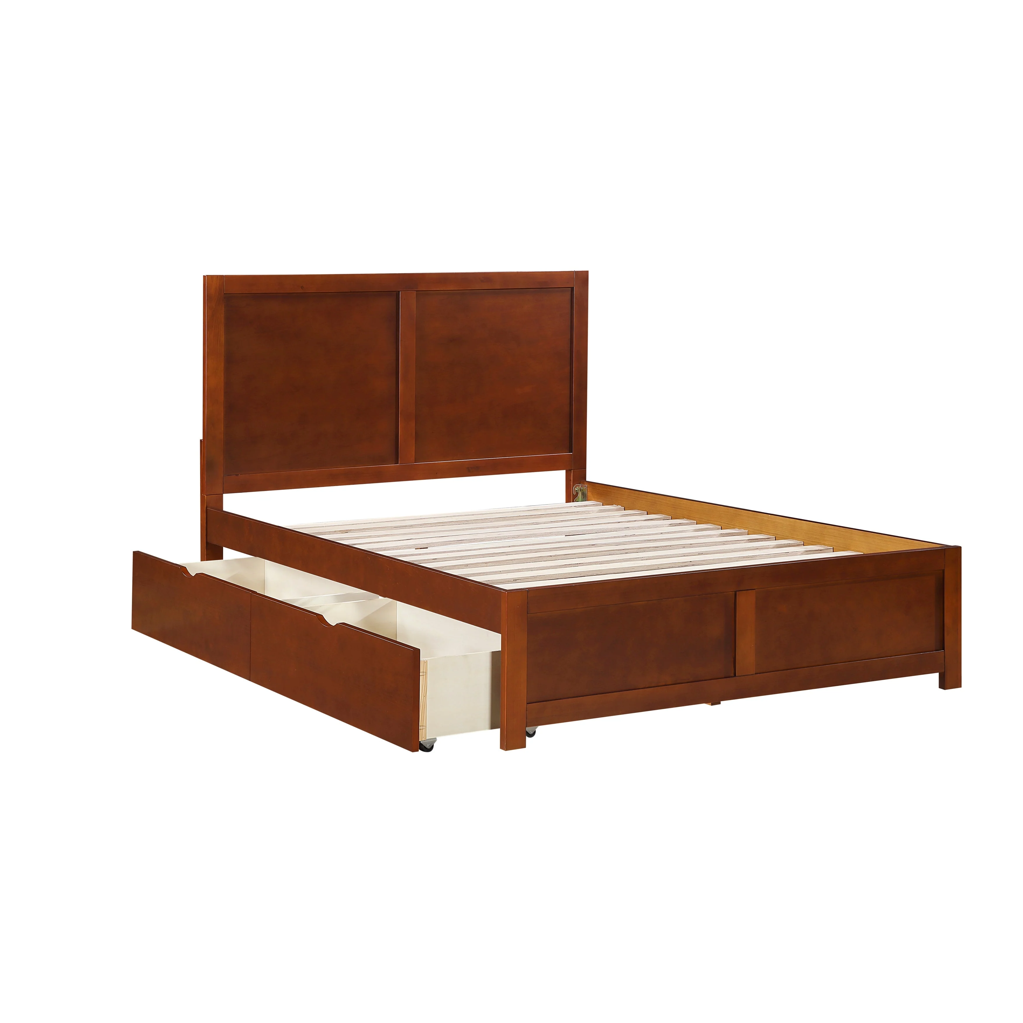 Rowe Dark Cherry Full Platform Bed - Image 18