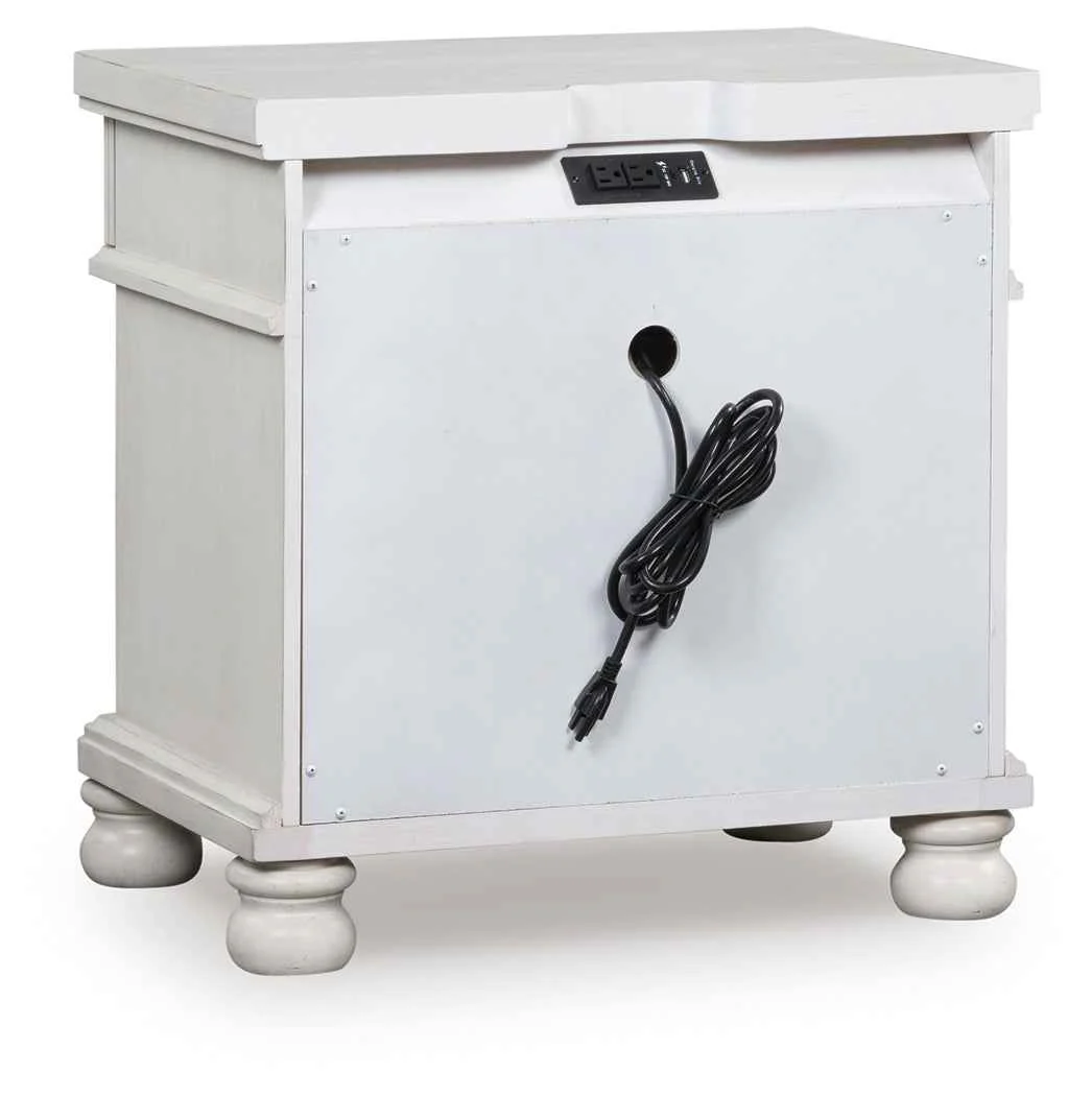 Rowlenstown Antique White Nightstand - Image 5