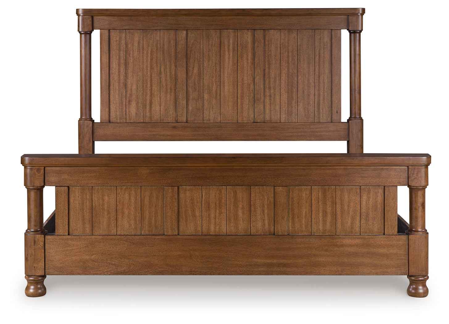 Rowlenstown Brown King Poster Bed - Image 2