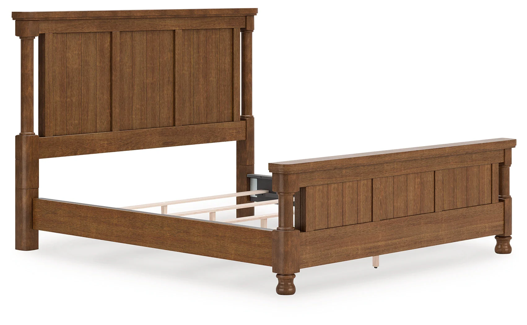 Rowlenstown Brown King Poster Bed - Image 7