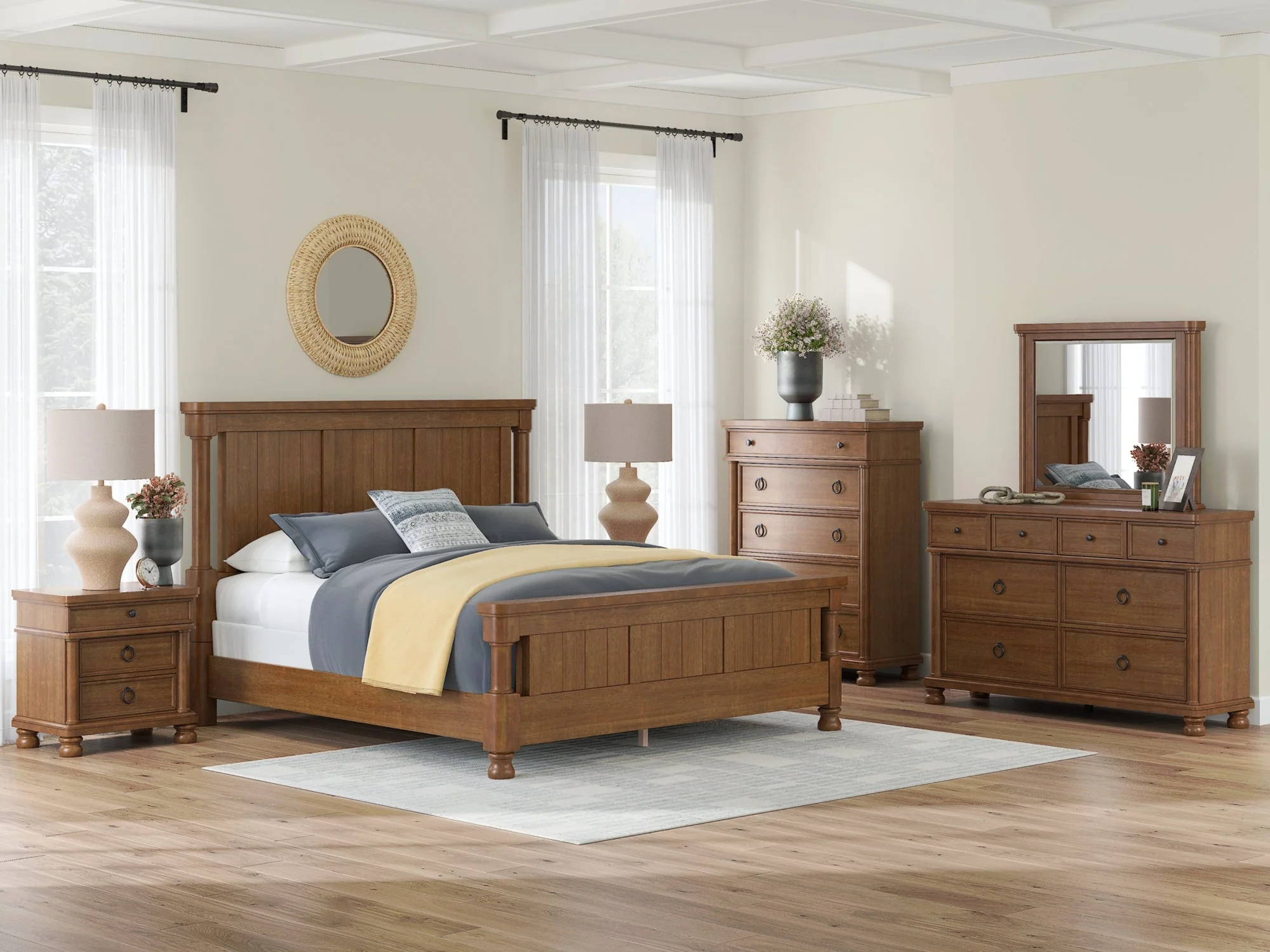 Rowlenstown Brown Nightstand - Image 12