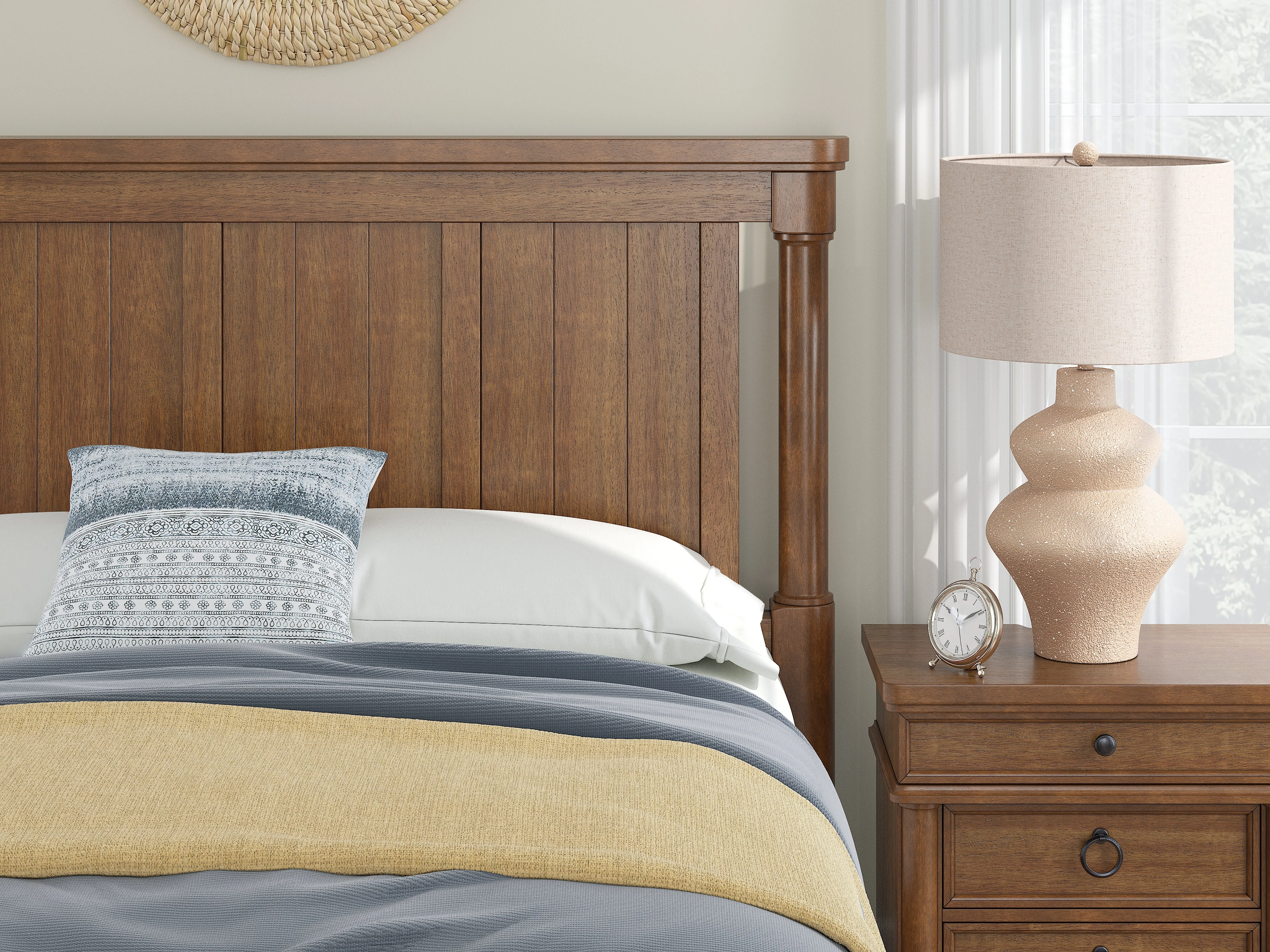 Rowlenstown Brown Queen Poster Bed - Image 12