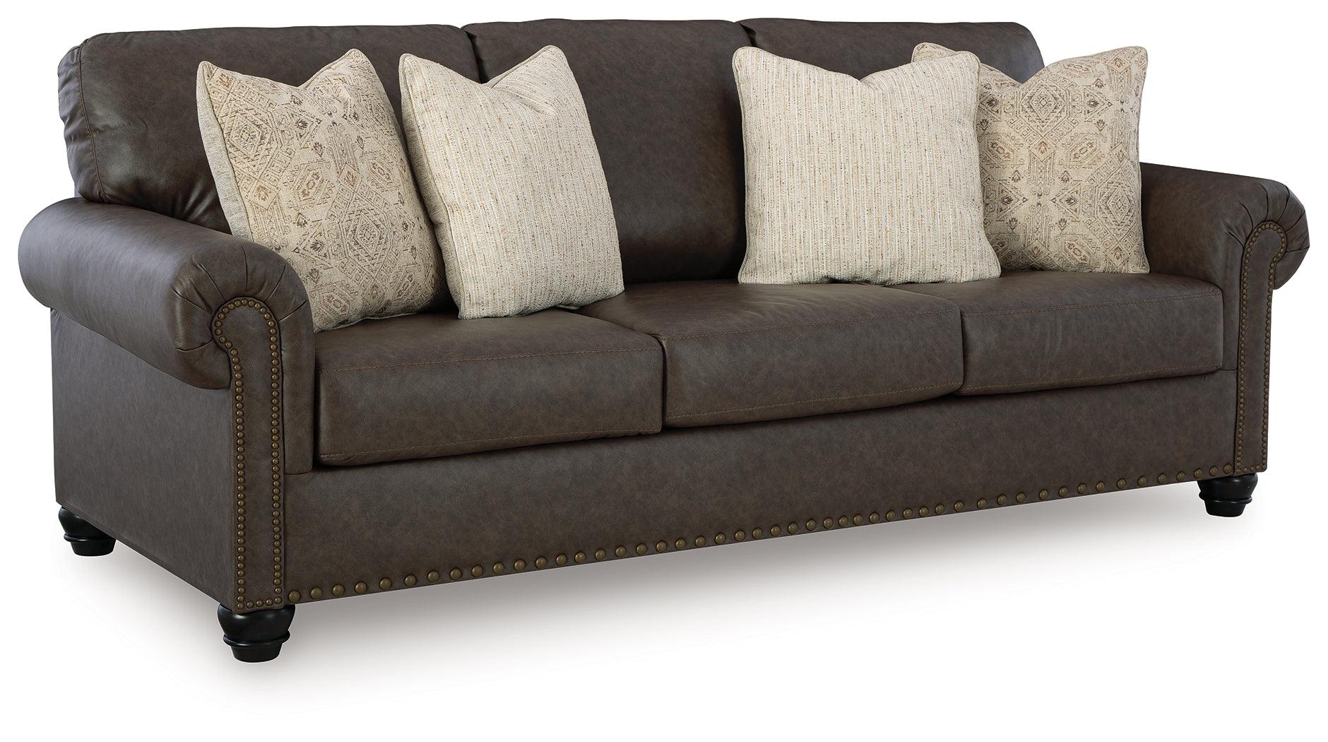 Roxmere Umber Queen Sofa Sleeper - Image 2