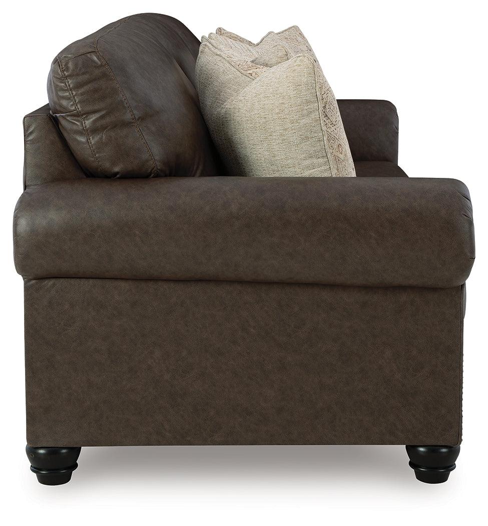 Roxmere Umber Queen Sofa Sleeper - Image 4