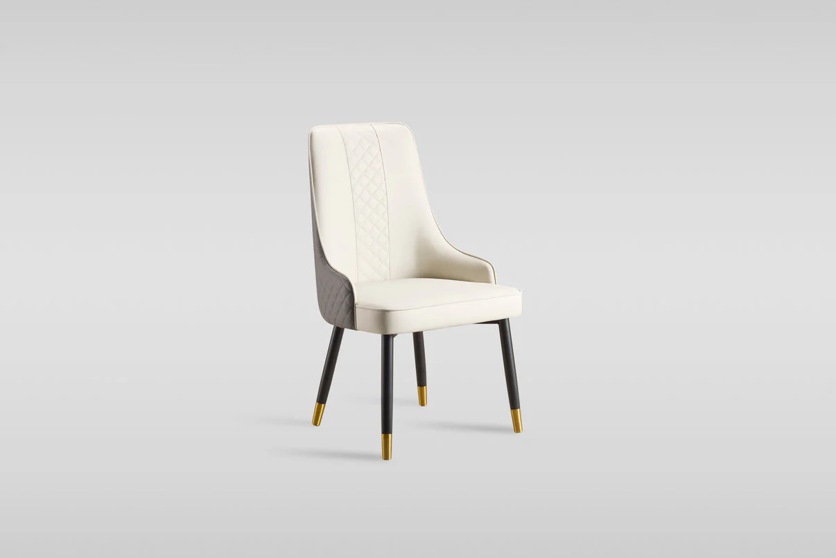 Roxy (White/Bronze) Dining Room Set - Image 5