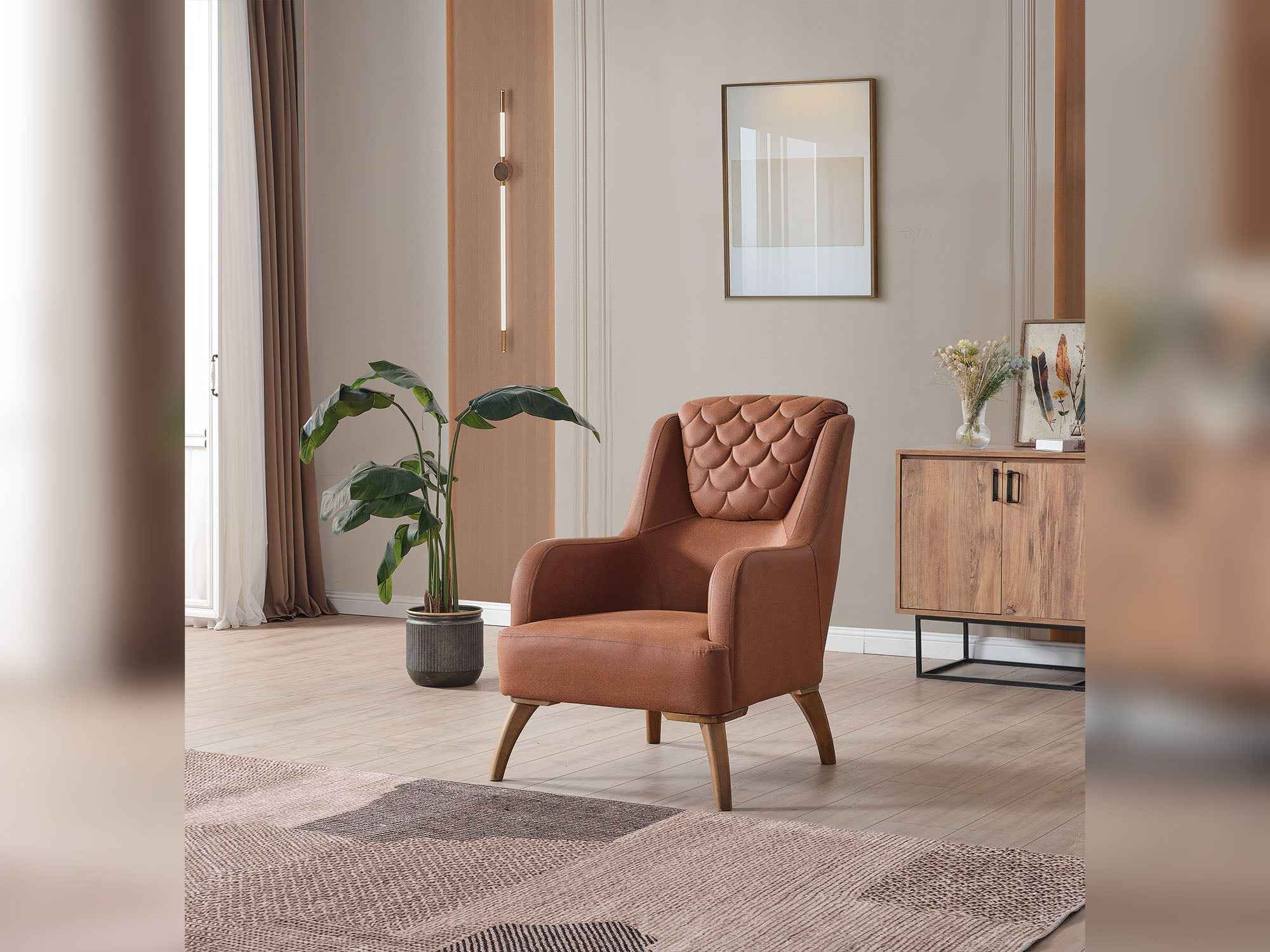 Ruby Brick Chair - Image 2