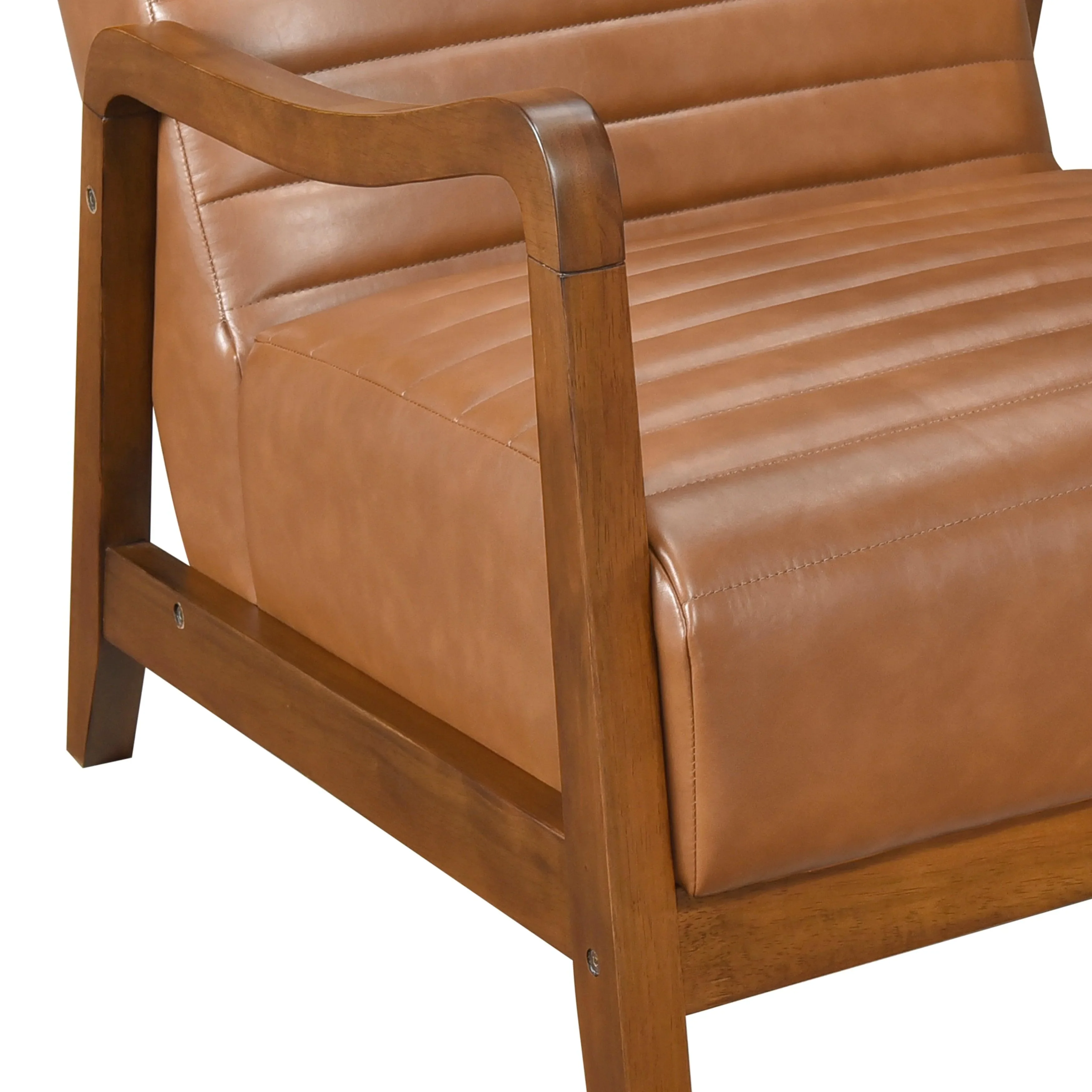 Rupert Brown Accent Chair - Image 5