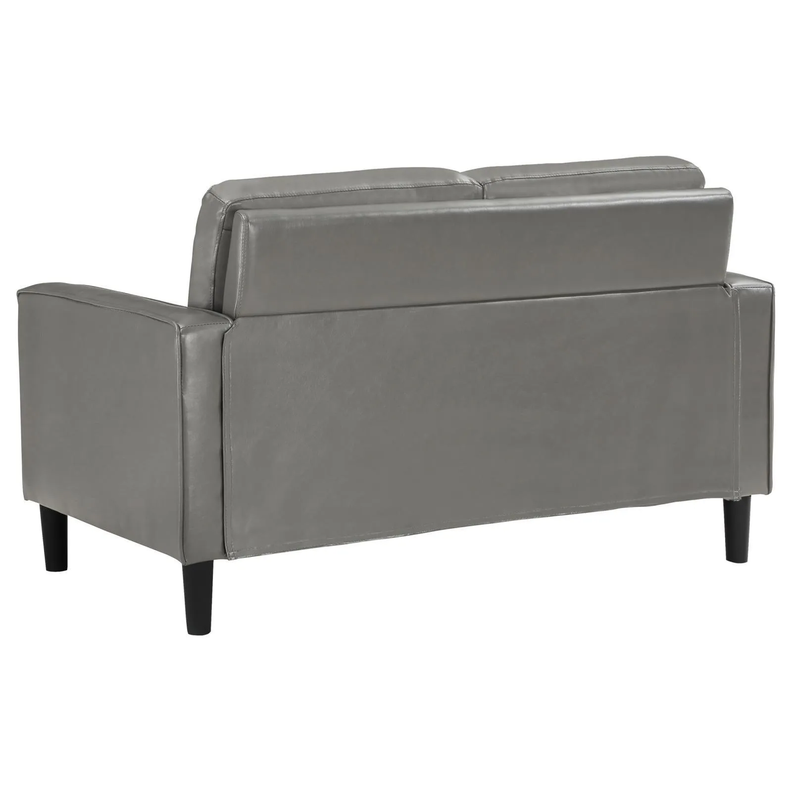 Ruth 2-piece Upholstered Track Arm Sofa Set Grey - Image 9